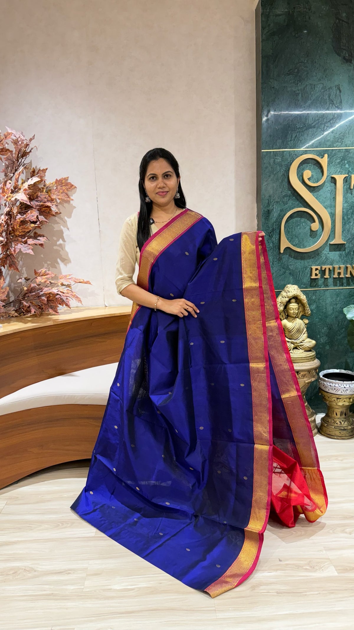 Handloom silk cotton