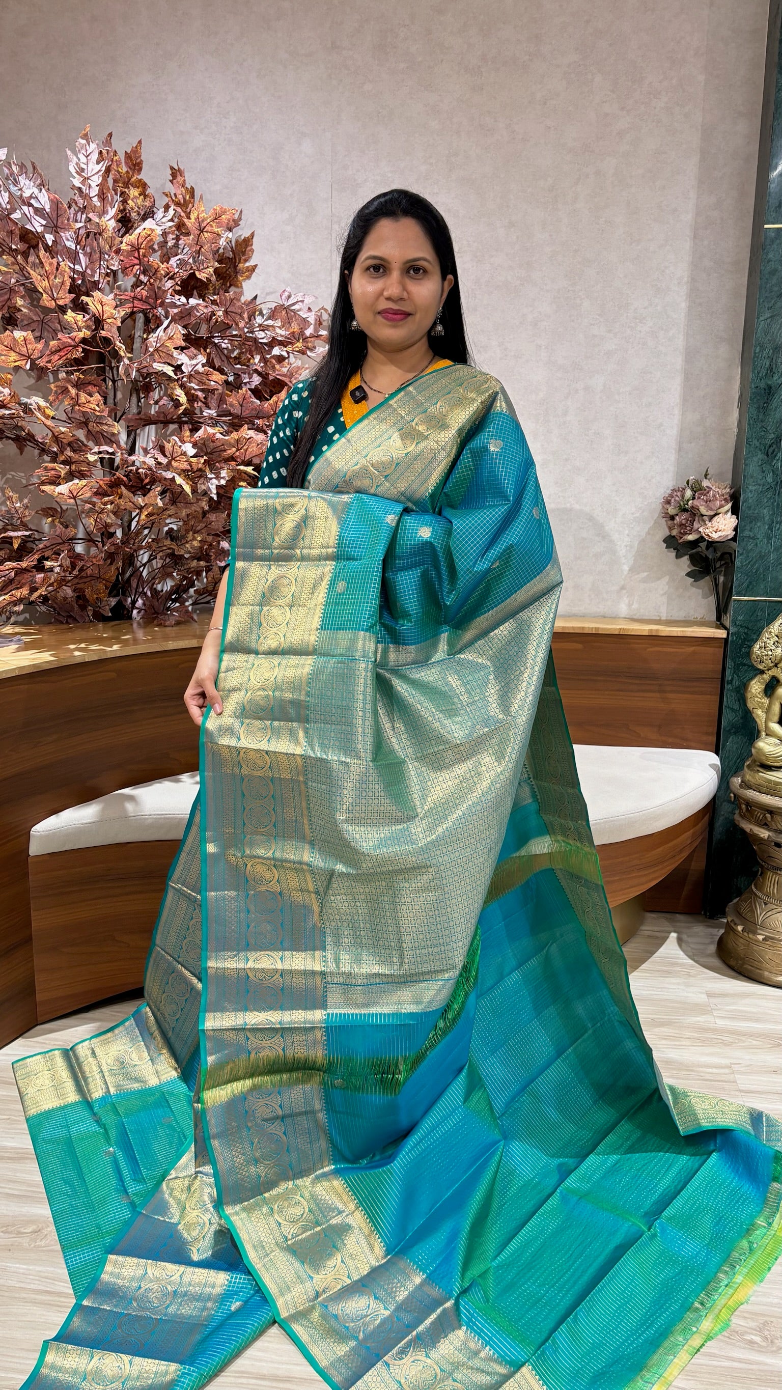 Vintage handloom kanchi pattu
