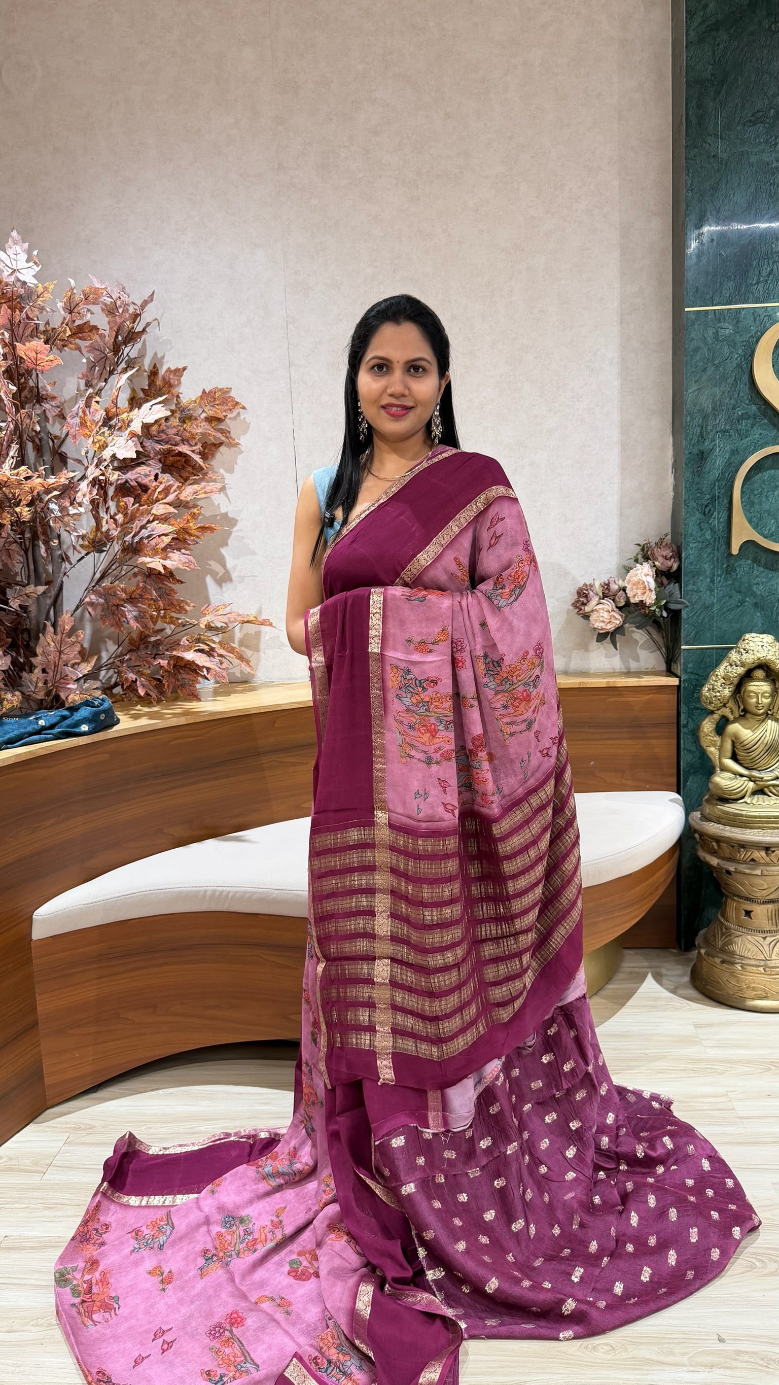 Pure chinnon chiffon