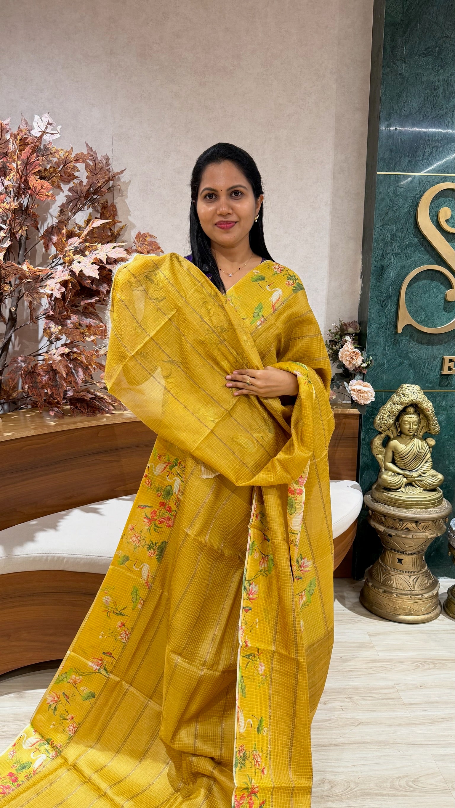 Handloom tussar kota