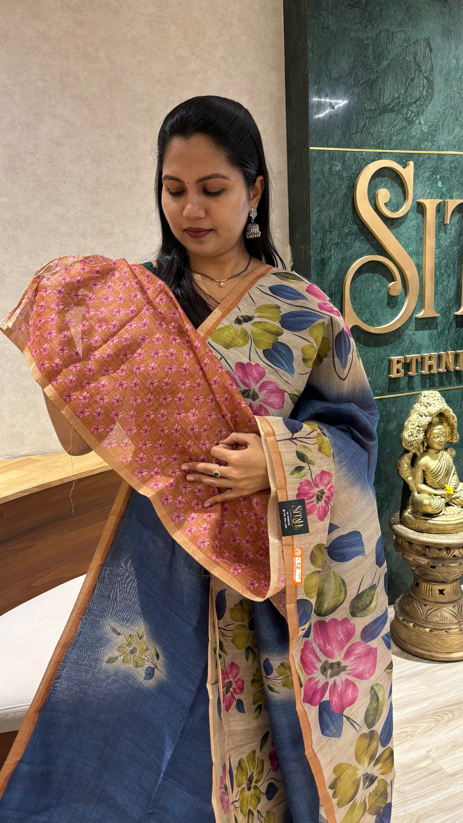 Tussar prints