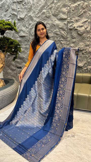Falling banaras blue