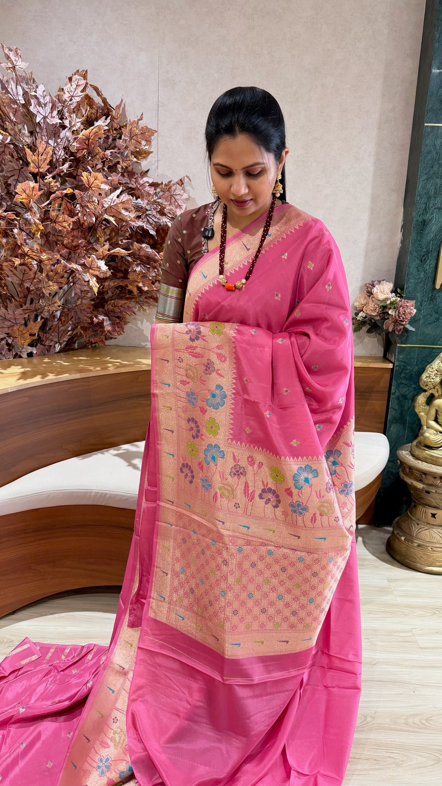 Tussar georgette