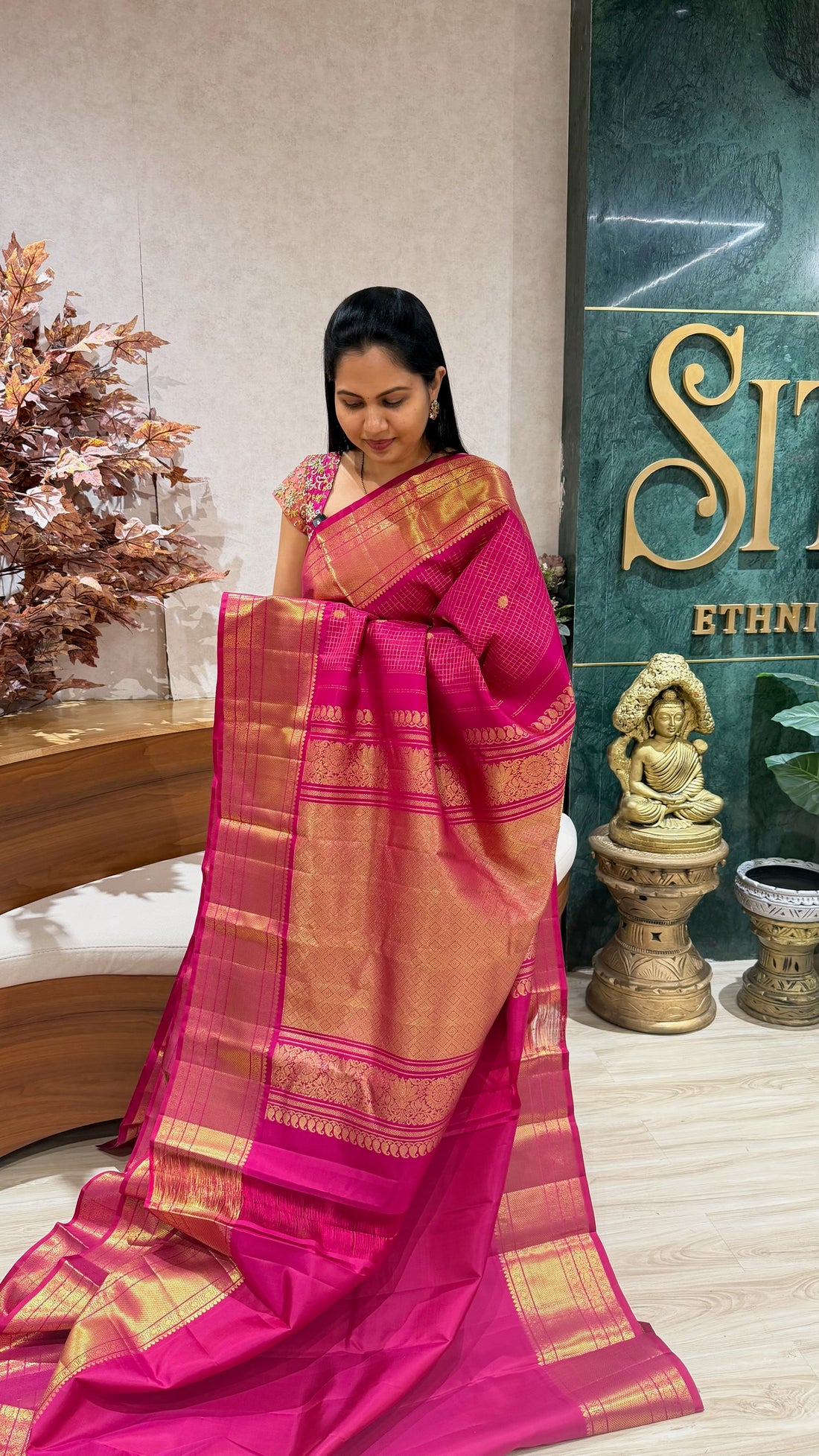 Bridal kanchi pattu
