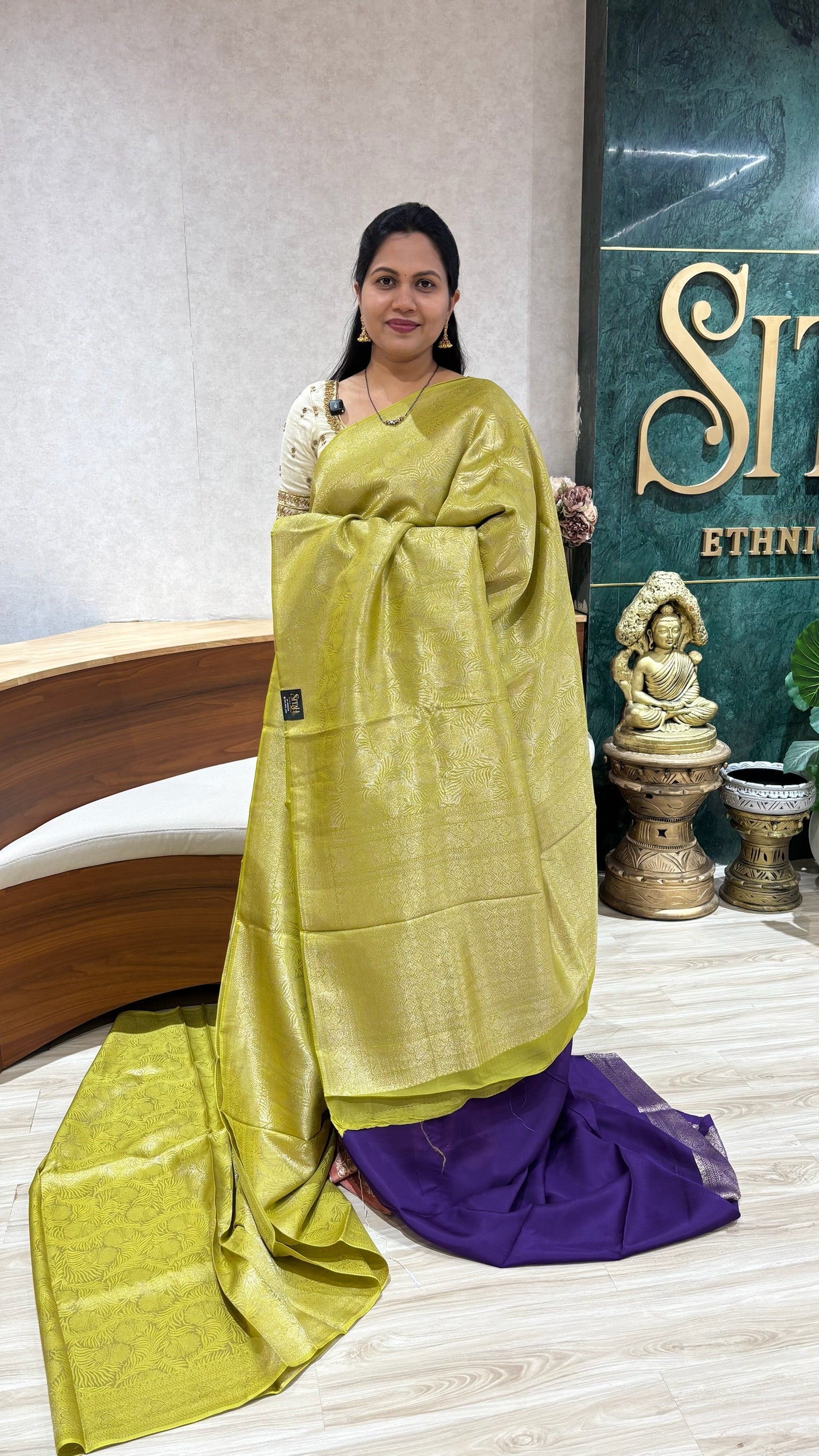 Crepe georgette all over