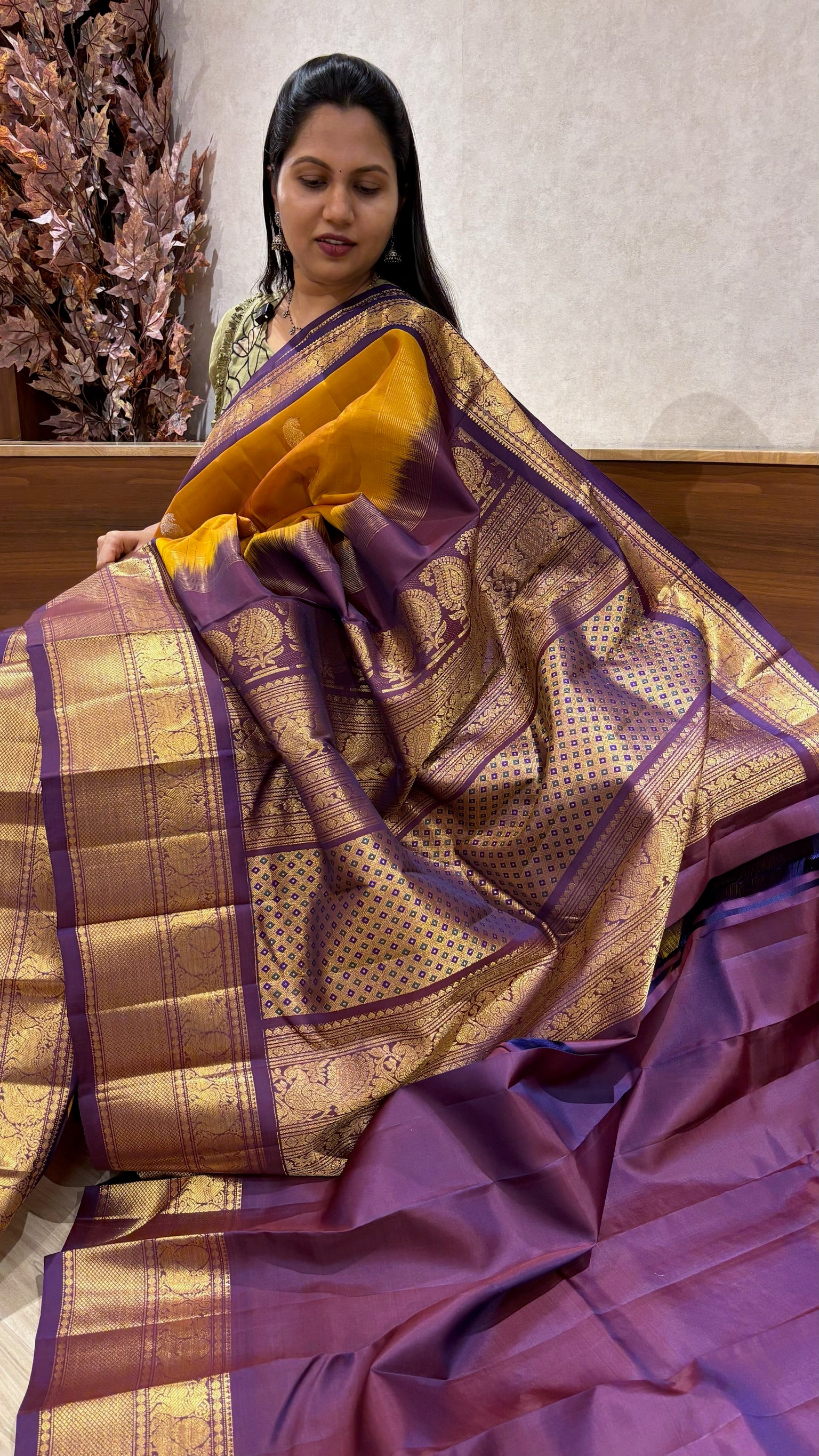 Handloom Gadwal kanchi borders