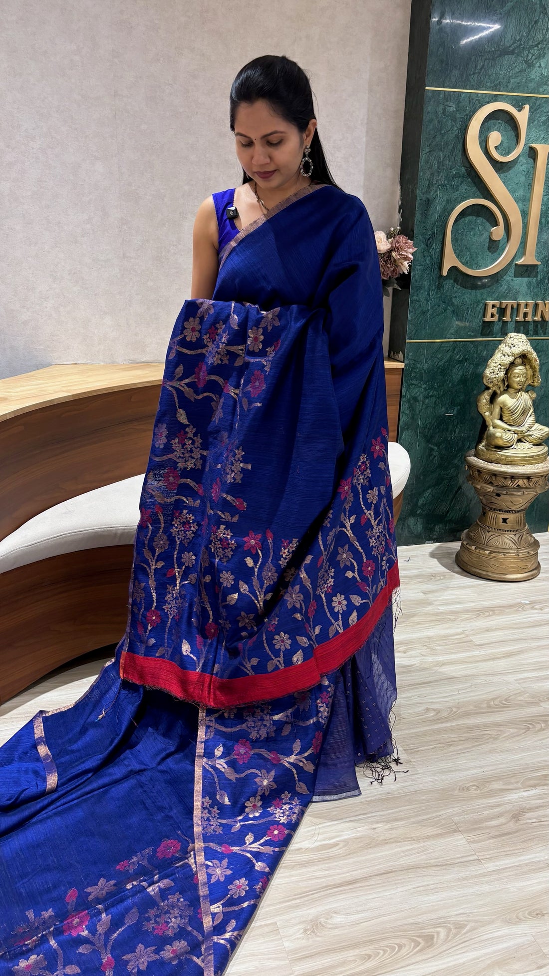 Pure matka linen jamdhani