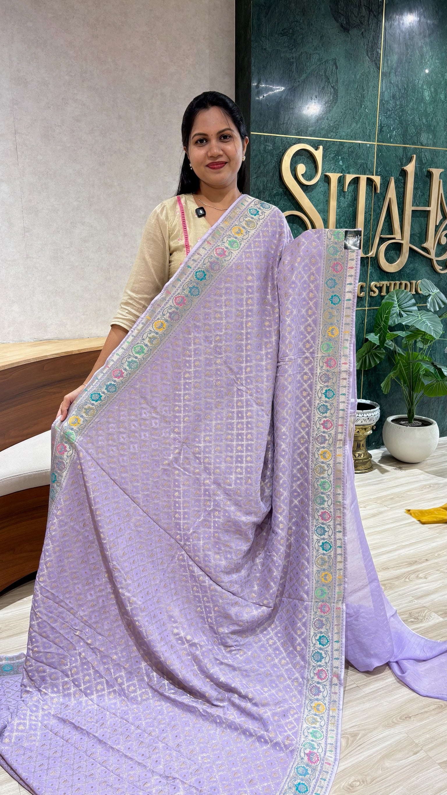 Georgette Banaras Paithani