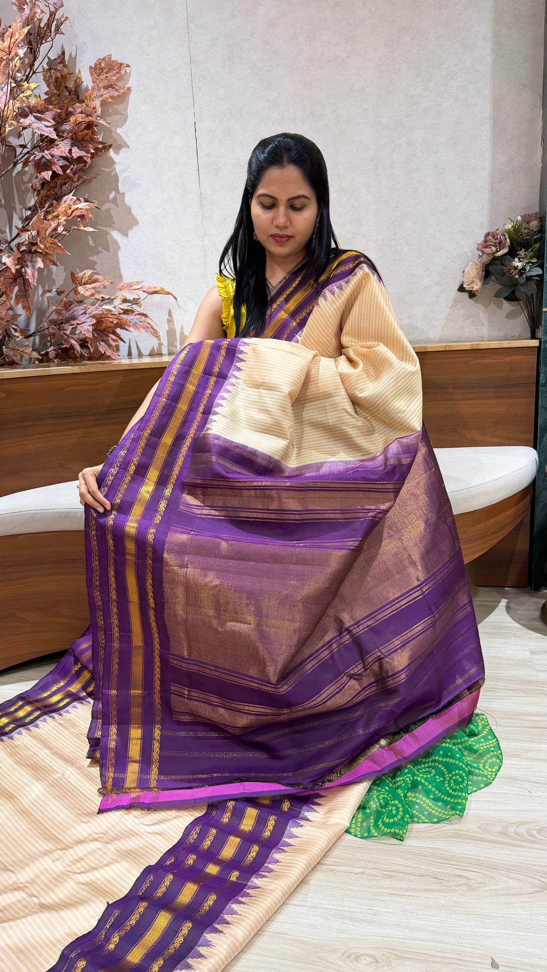 Handloom Gadwal pattu
