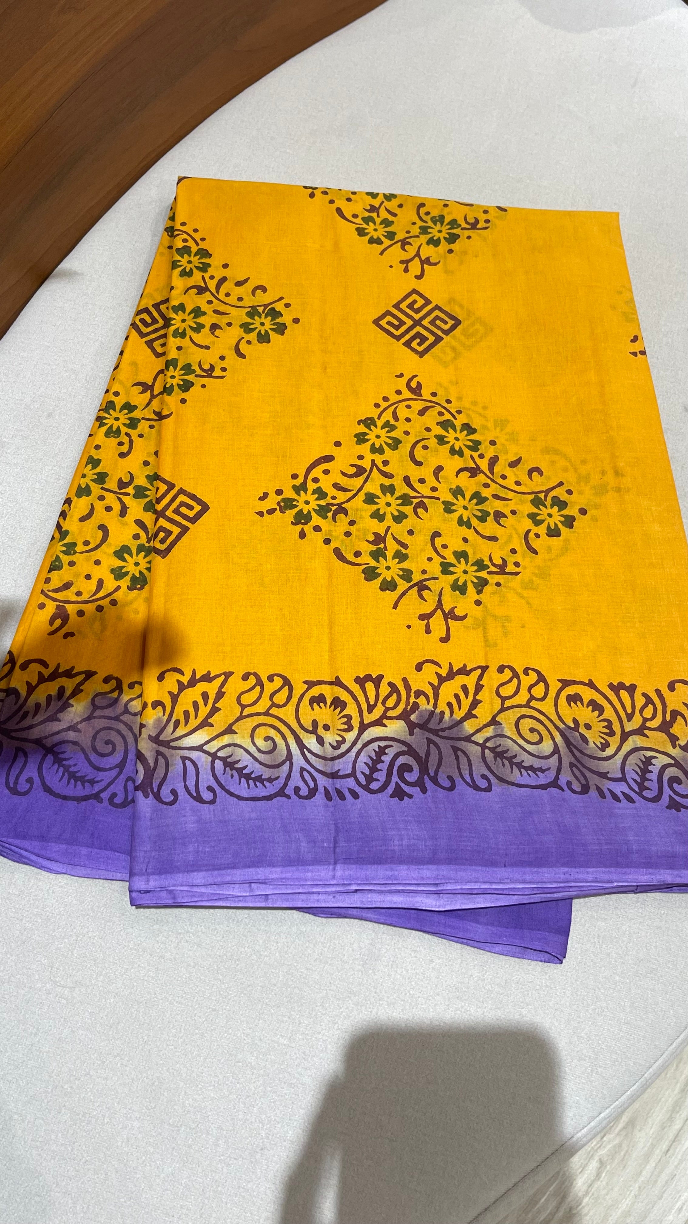Summer cotton saree
