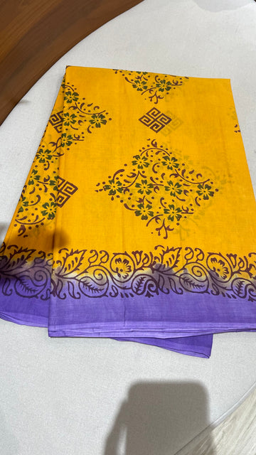 Summer cotton saree