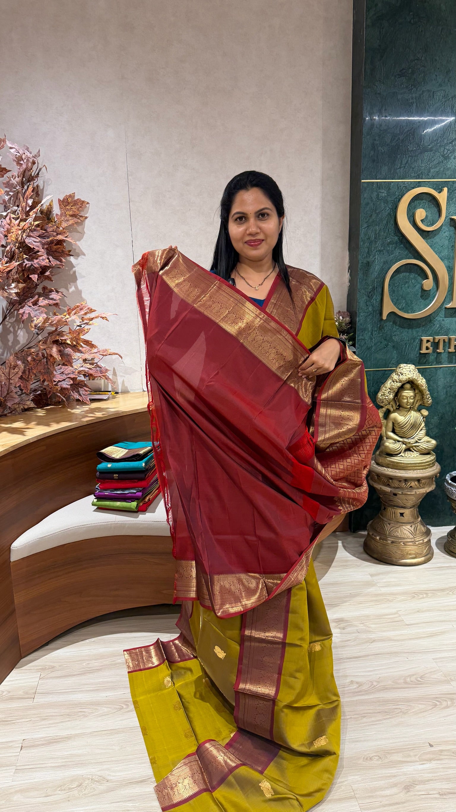 Handloom Light weight kanchi pattu