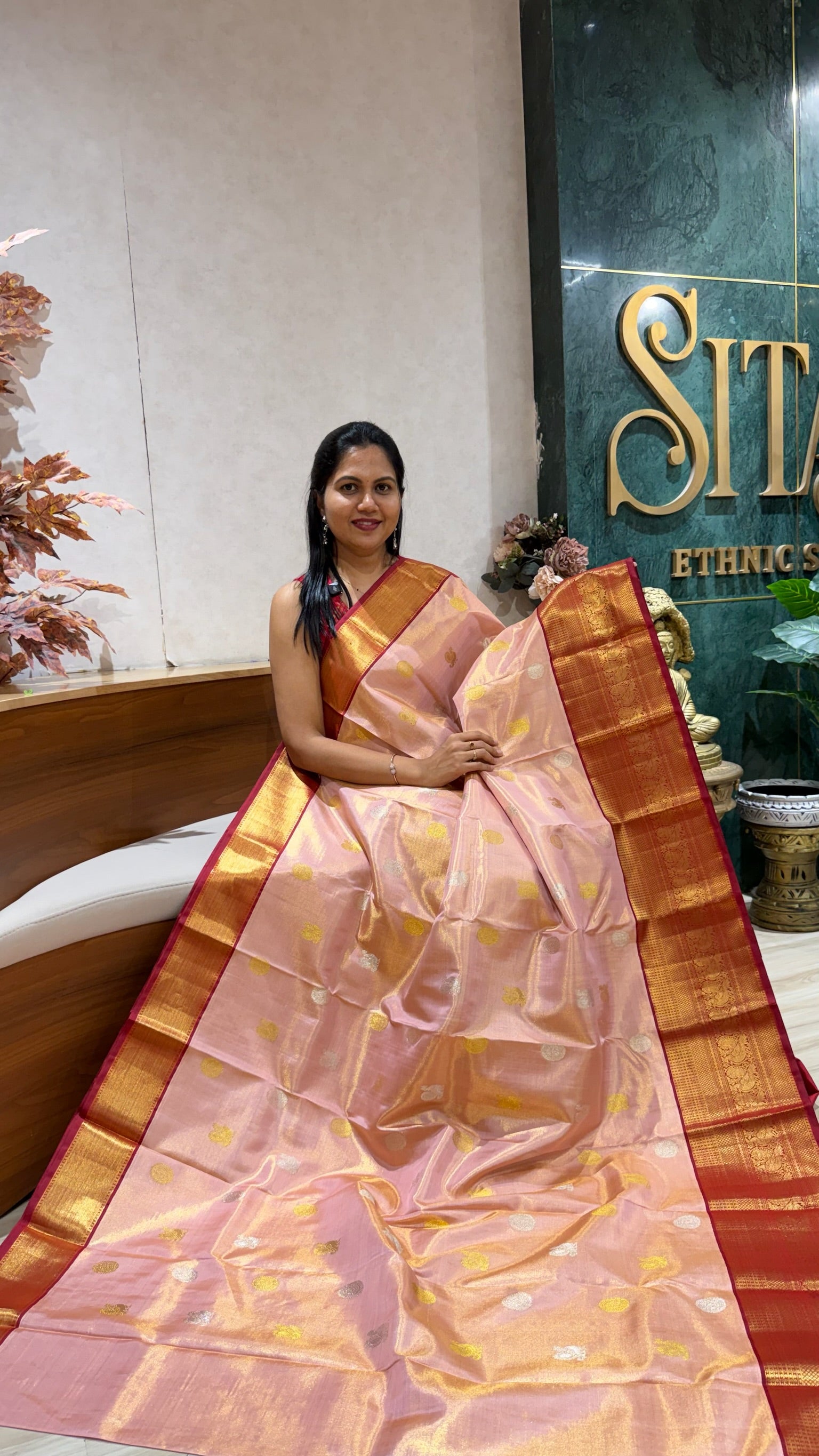 Handloom vintage Kanchi pattu