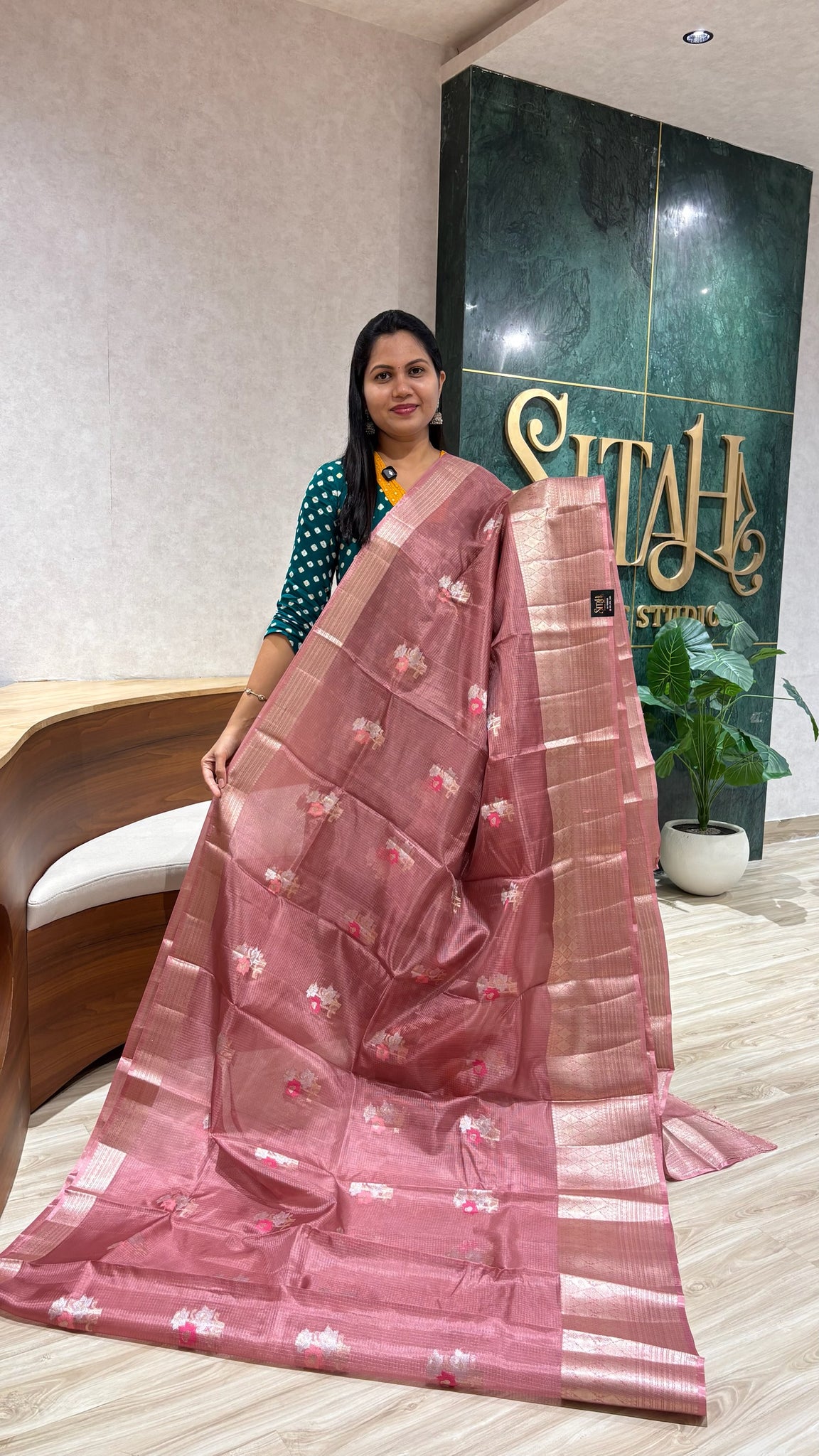 Kota silk chikku shade