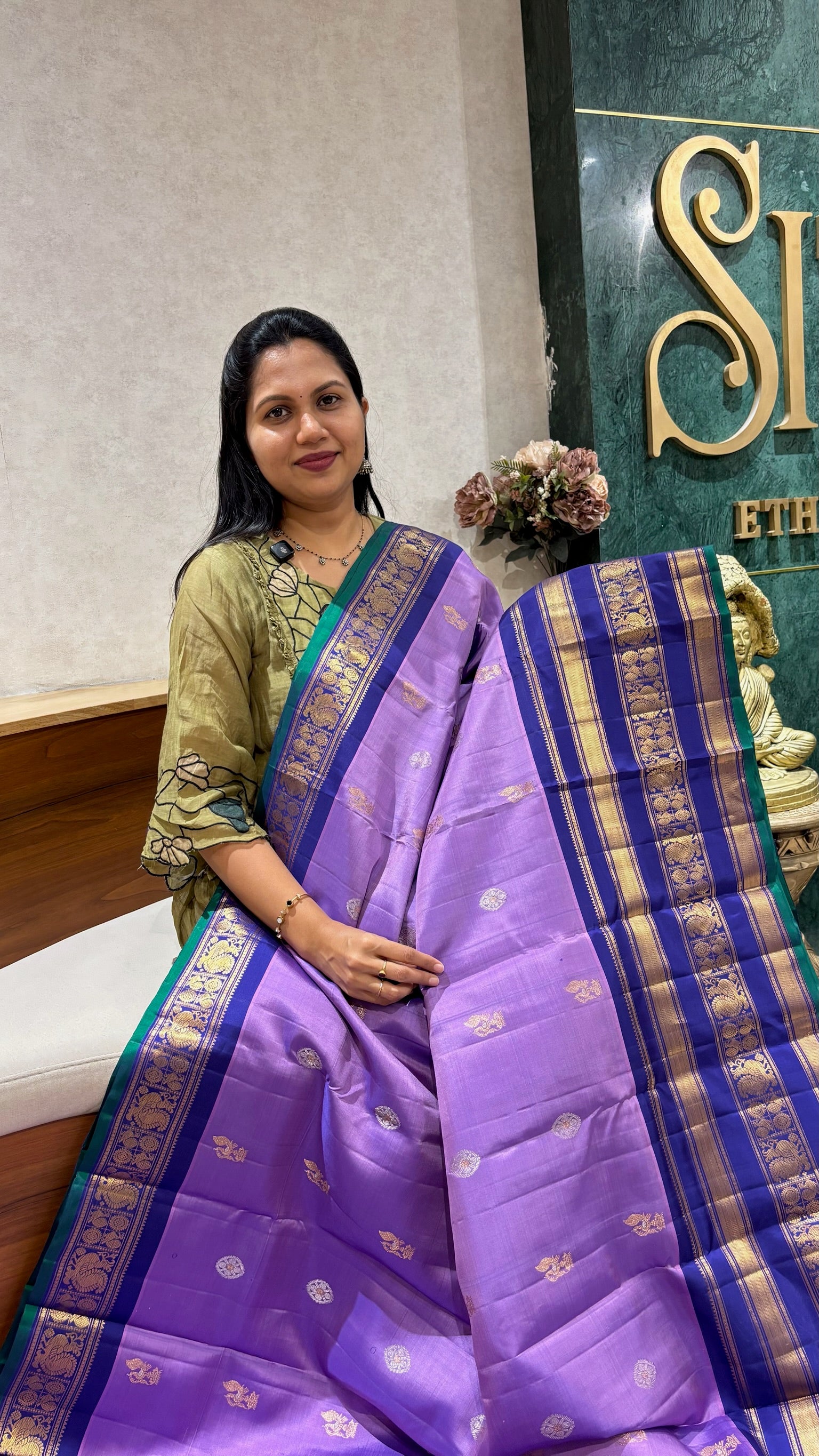 Handloom Gadwal kanchi borders