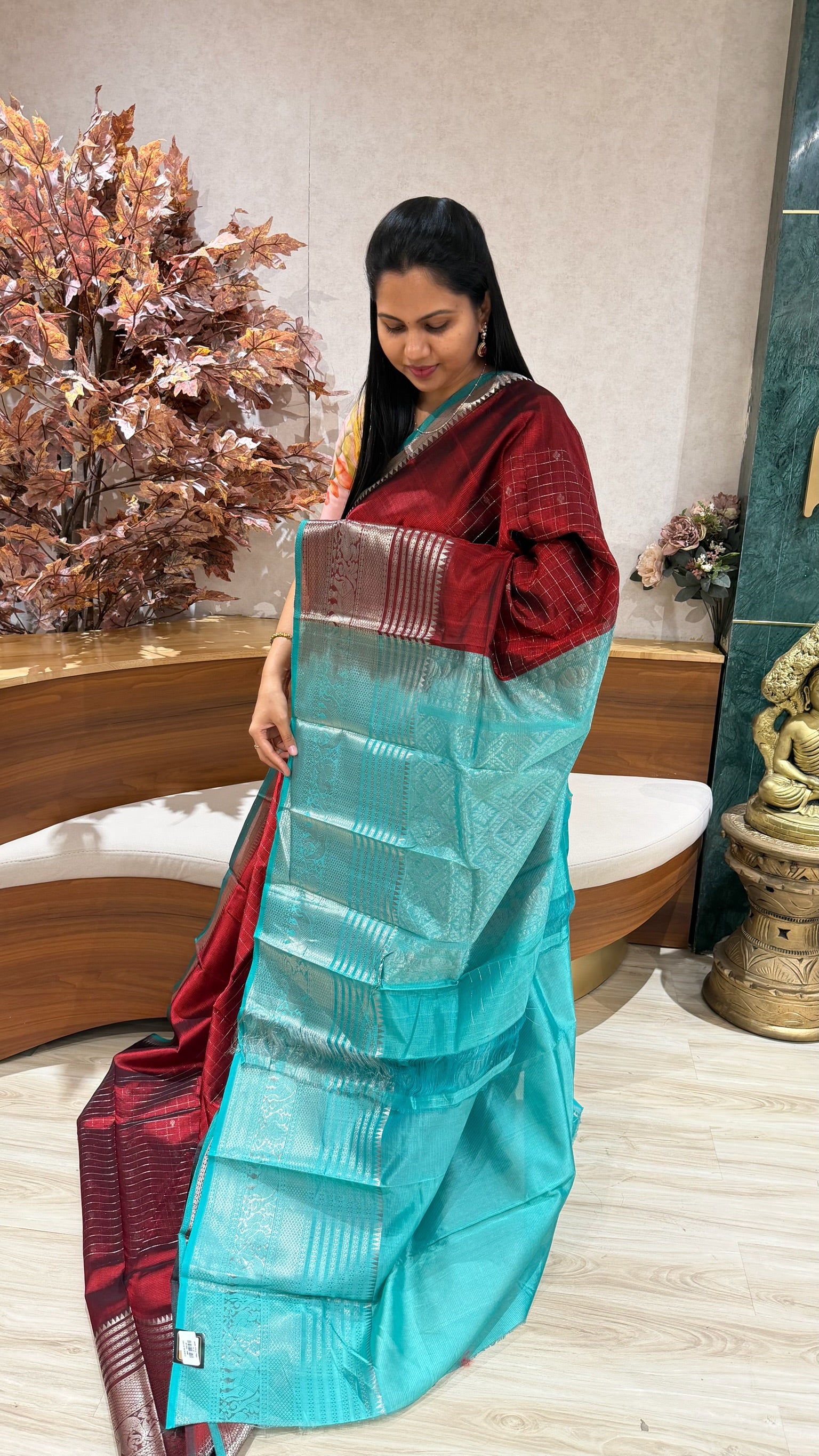 Handloom mangalgiri pattu
