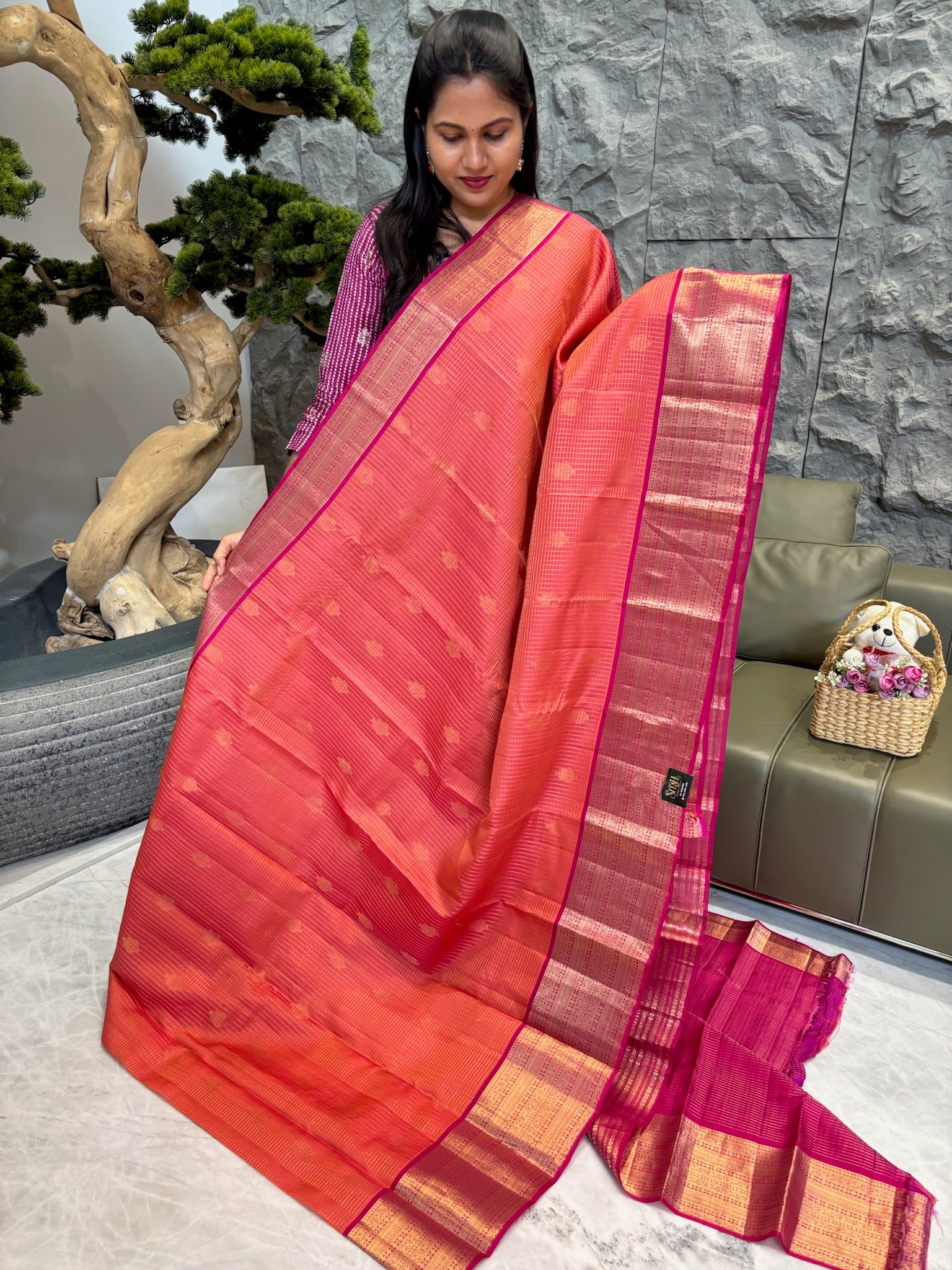 Vintage kanchi pattu