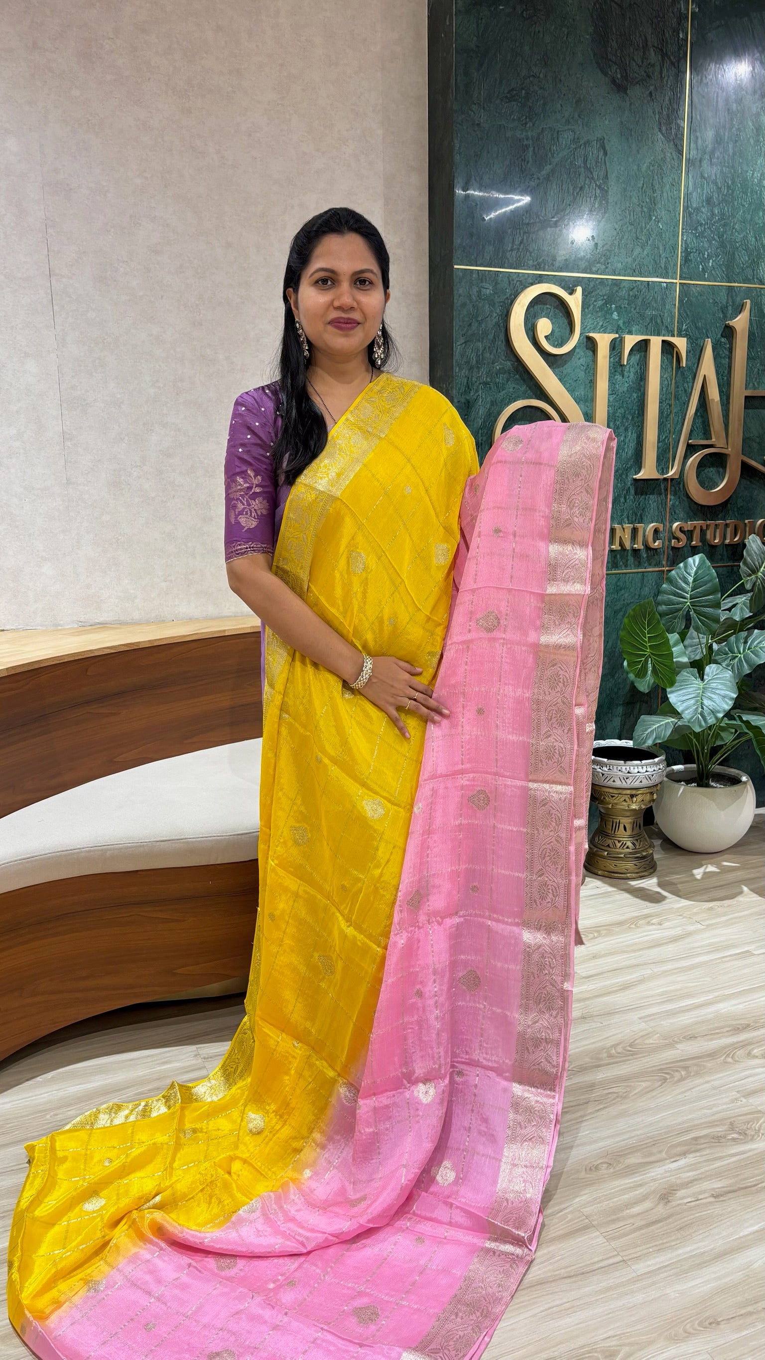 Pure Chiffon saree