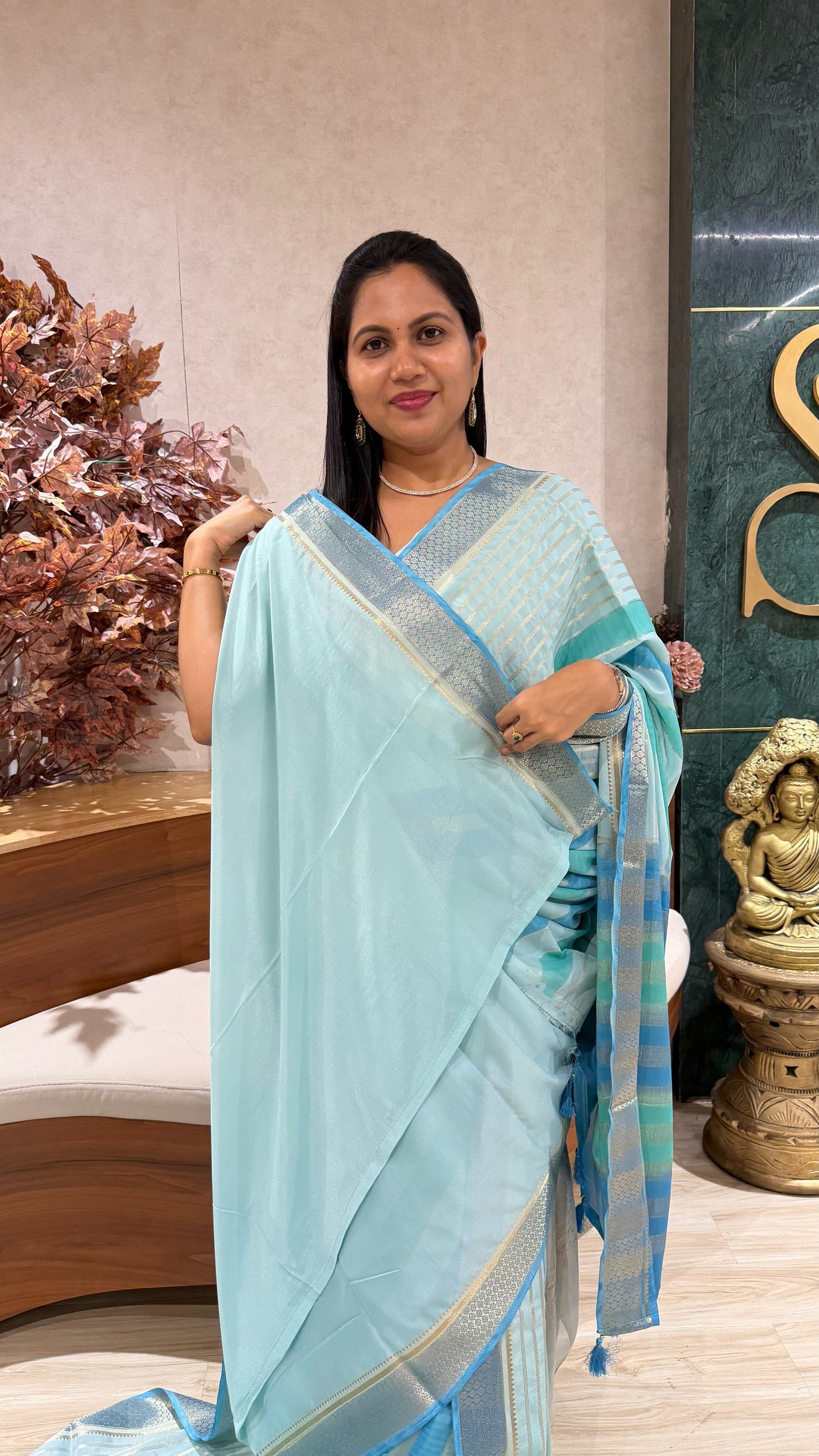 Fancy Mysore silk