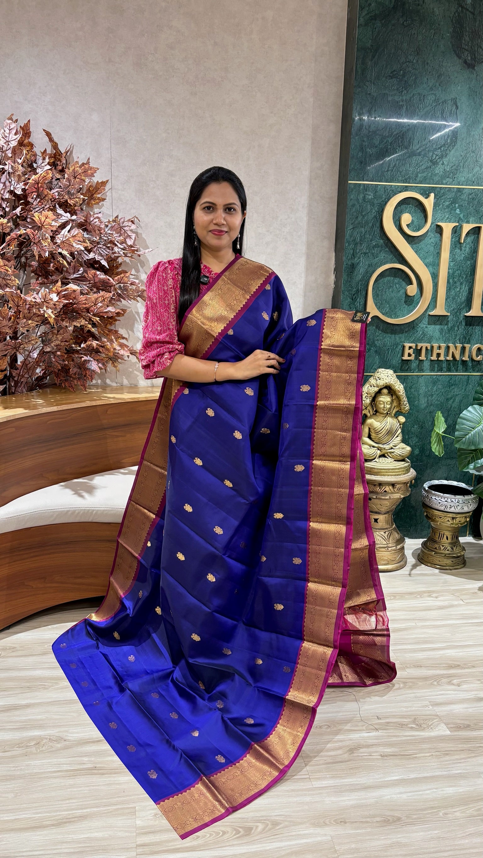 Lightweight Handloom Kanchi pattu