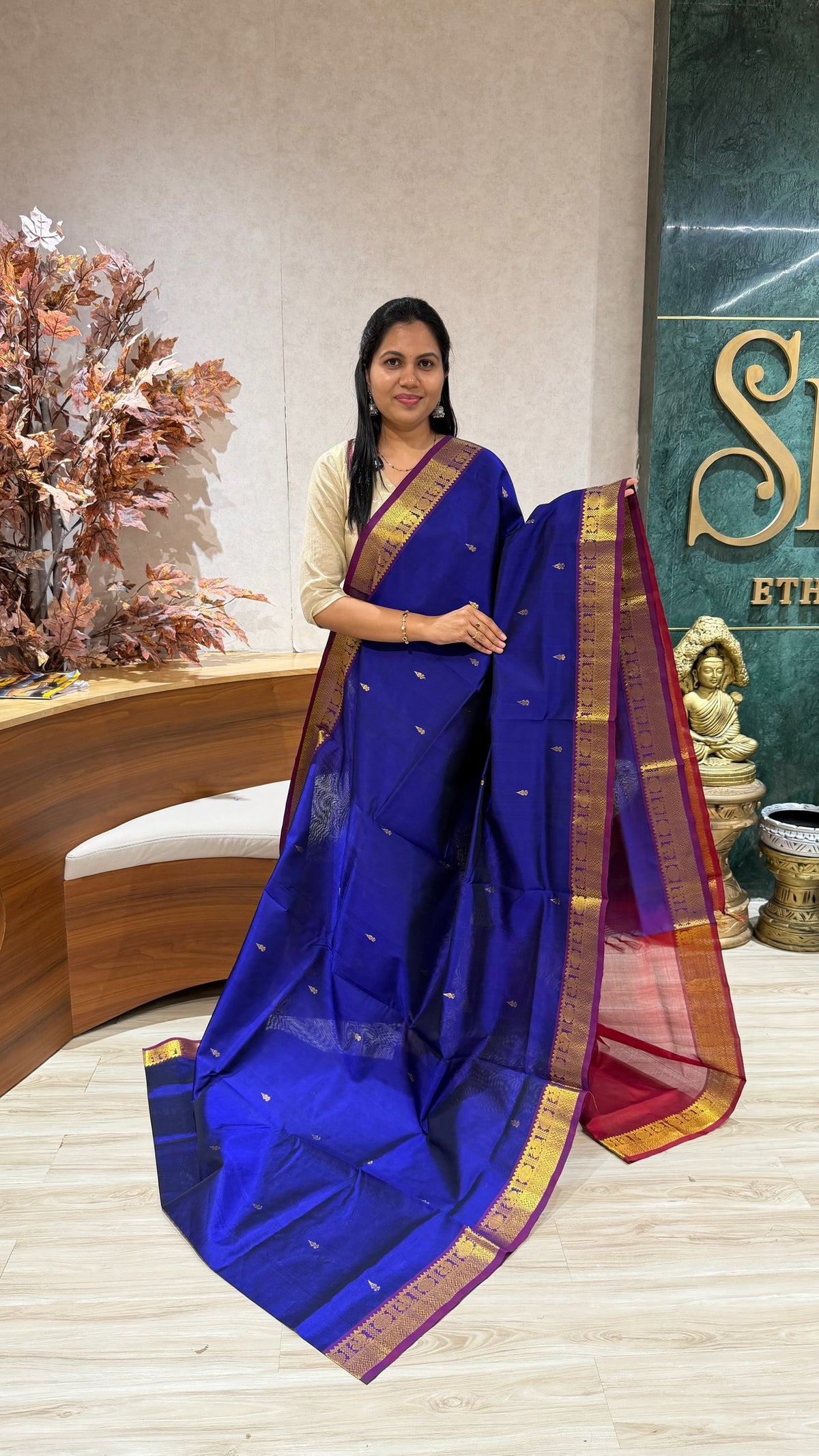 Handloom silk cotton