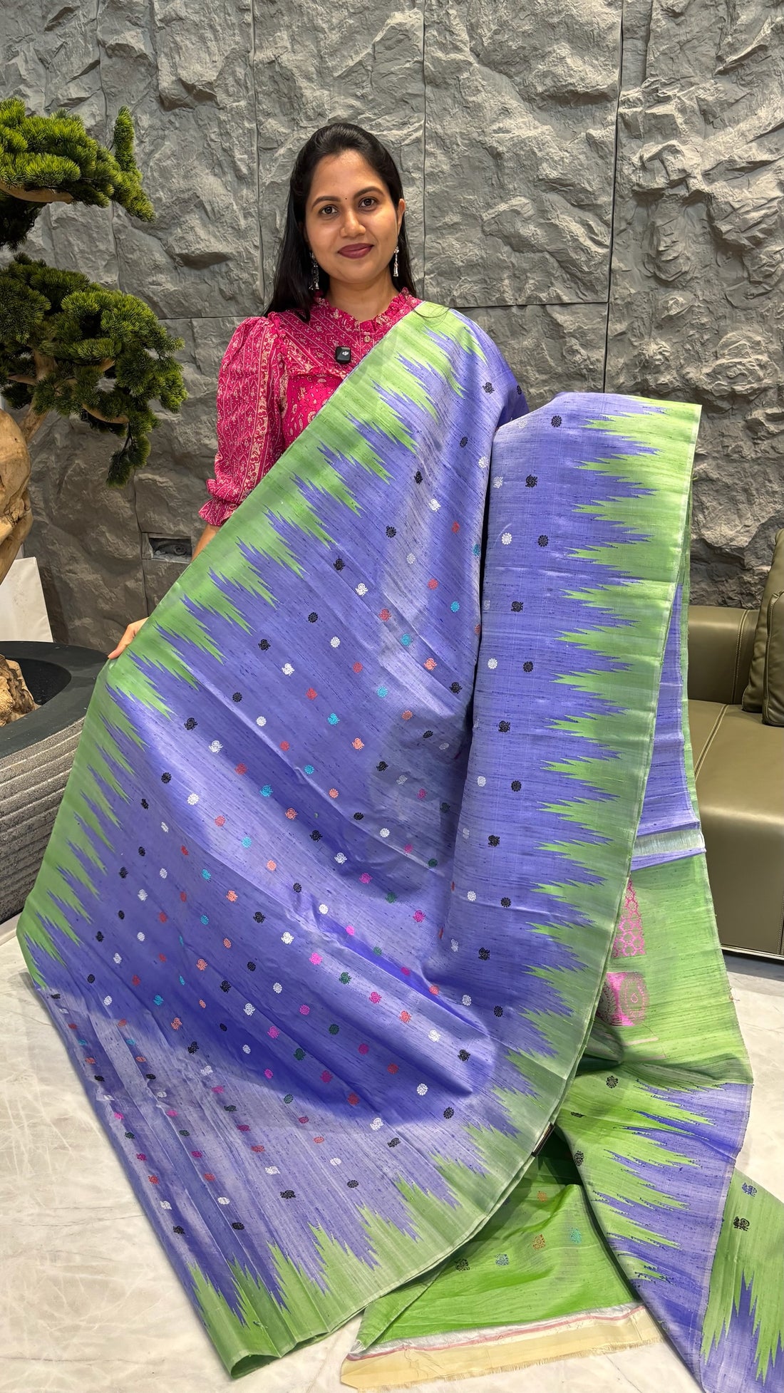 Pure handloom gadwal pattu