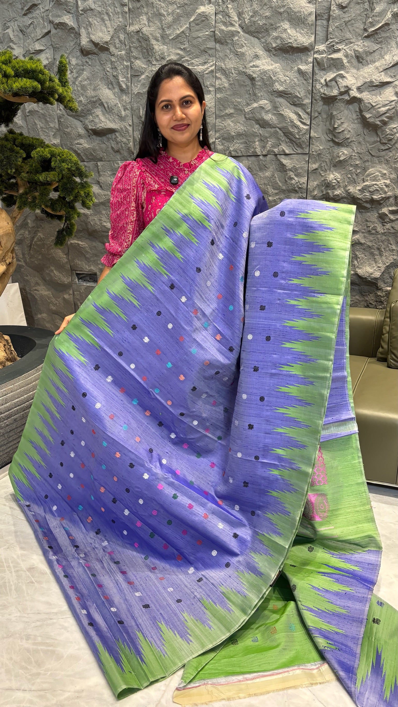 Pure handloom gadwal pattu