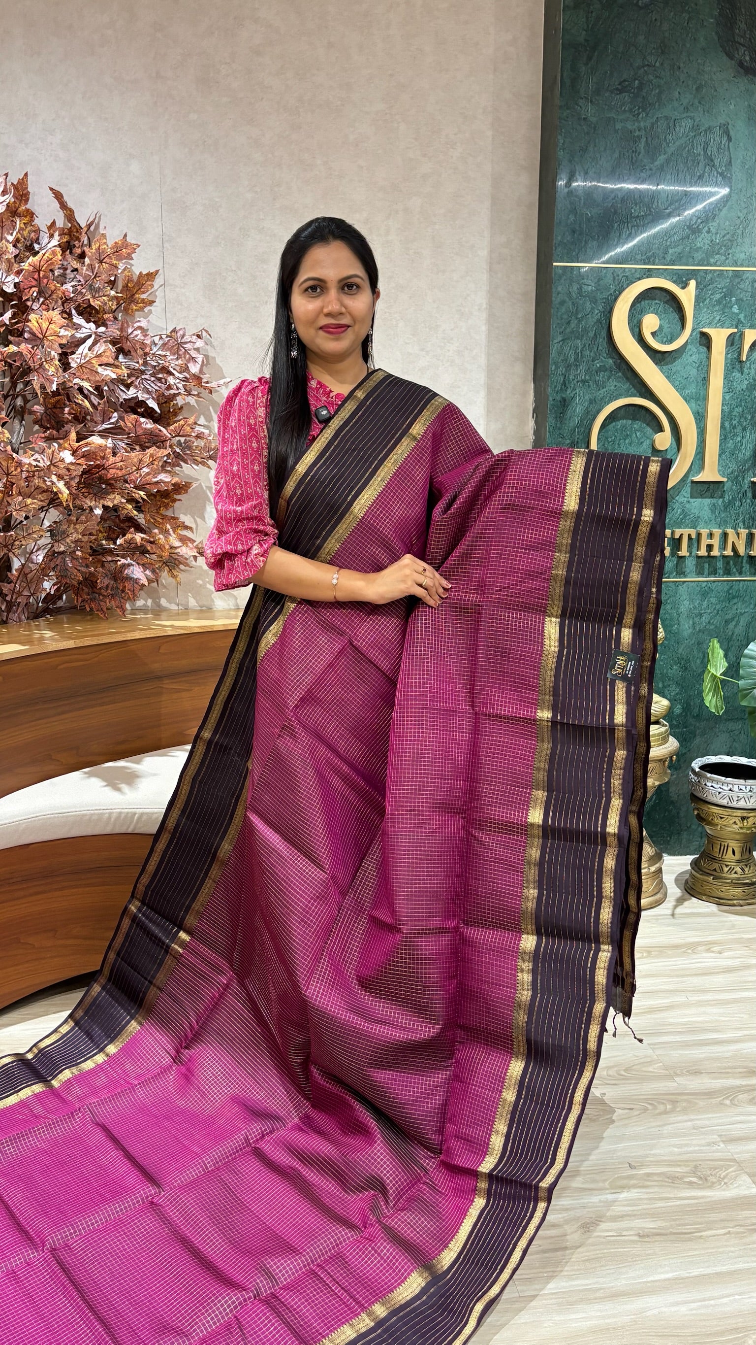Lightweight Handloom Kanchi pattu