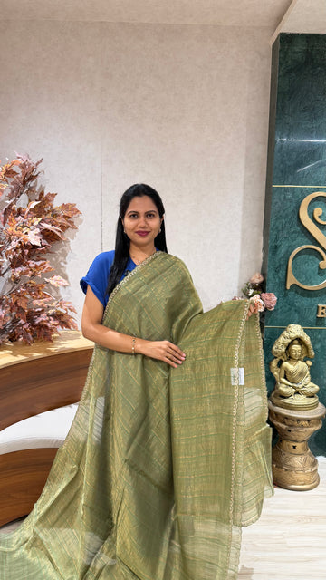 Designer Pure Chanderi Tissue