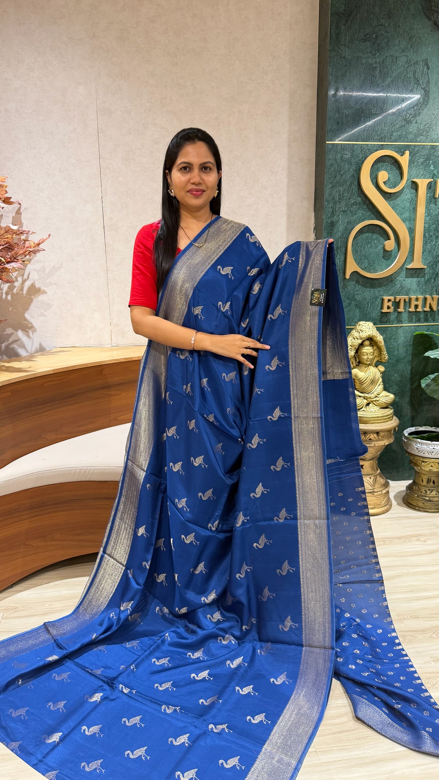 Fancy banaras russian silk