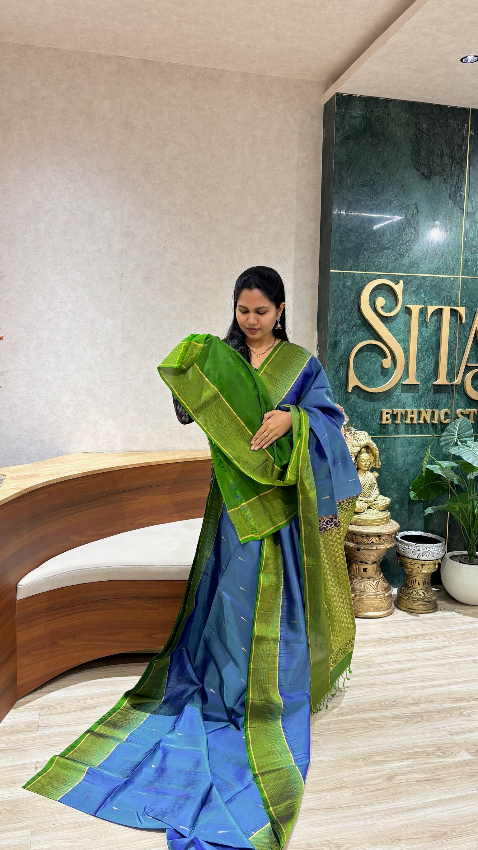 Weavers sale kanchi pattu