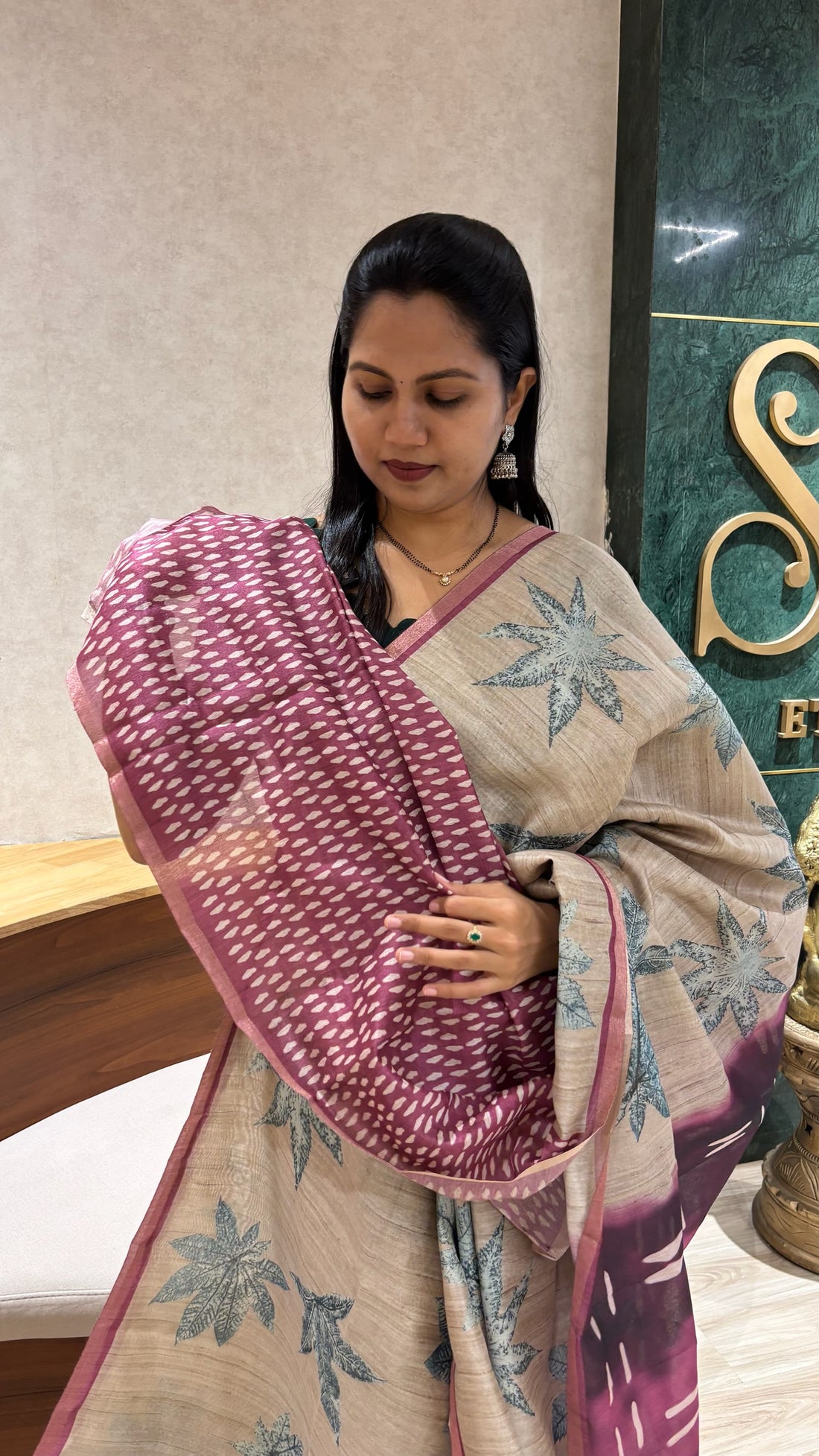 Tussar prints