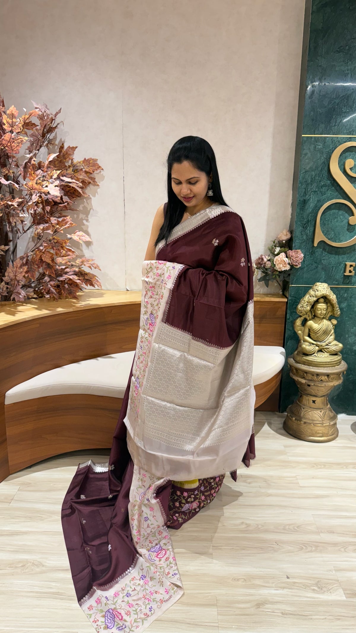 Puna silk embroidery