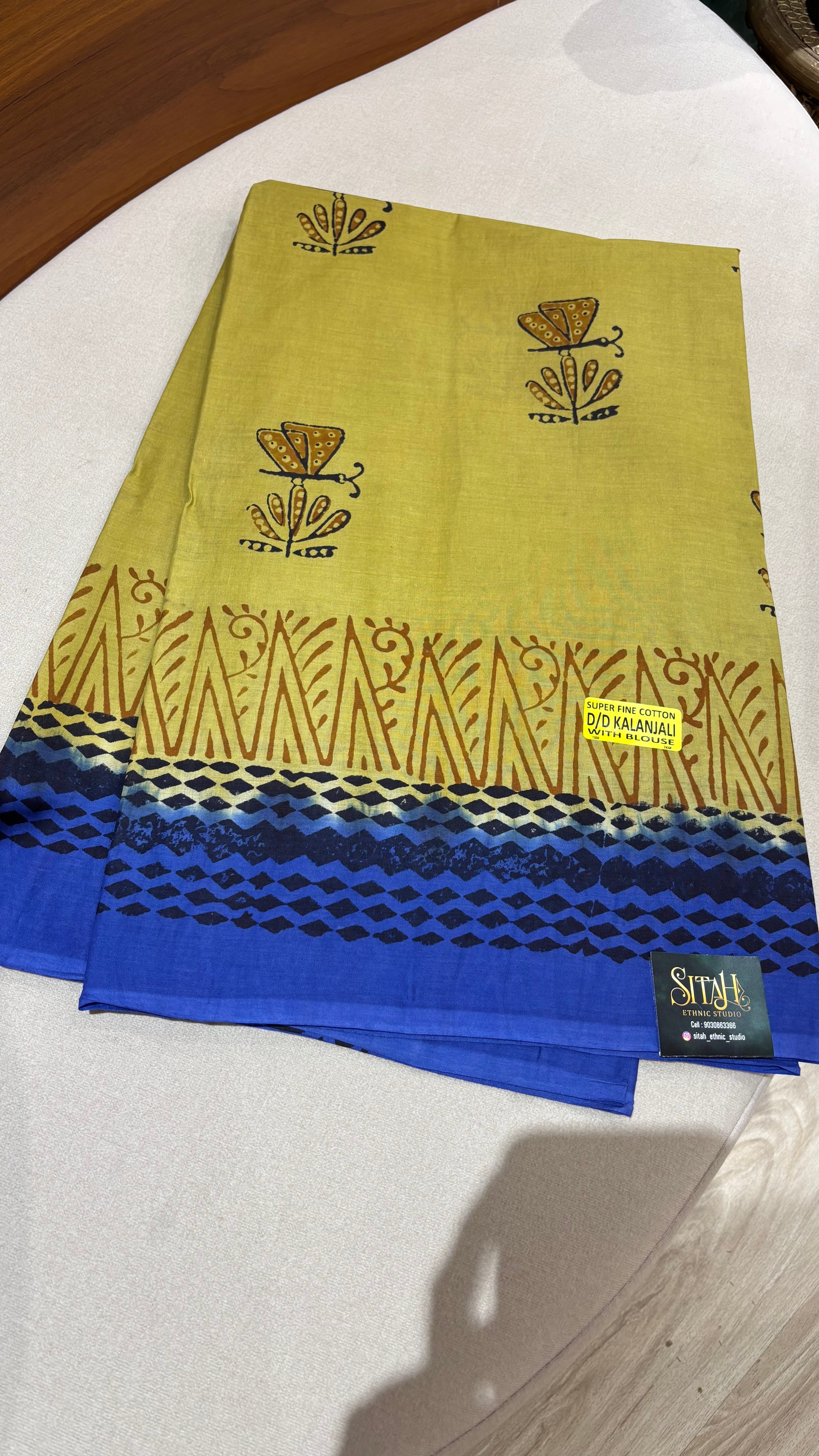 Summer cotton saree