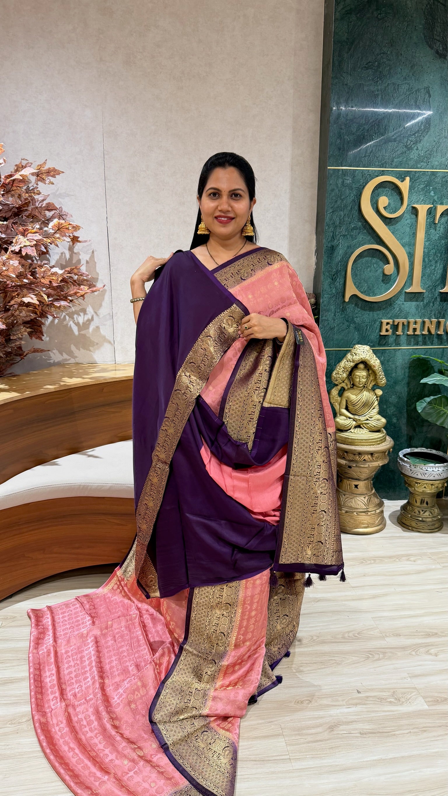Kanchi crepe weaving