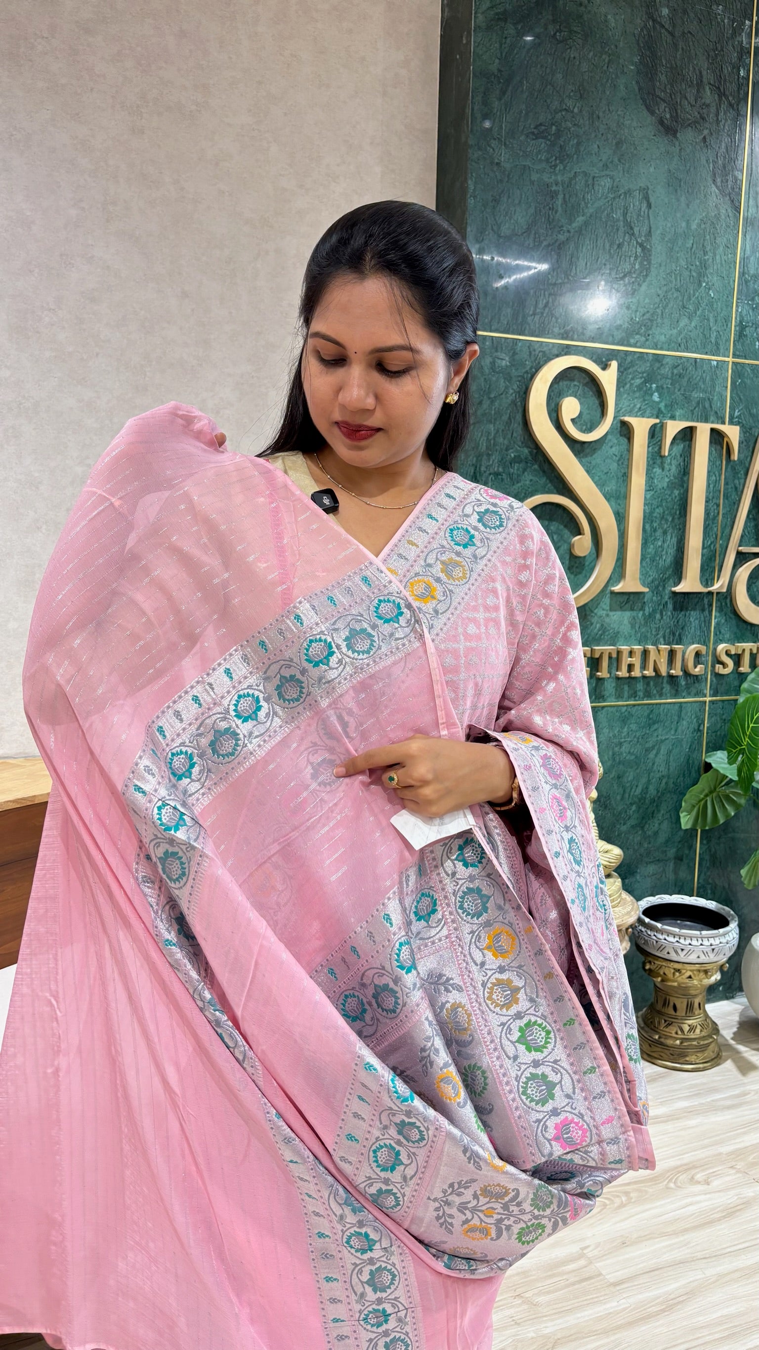 Georgette Banaras Paithani