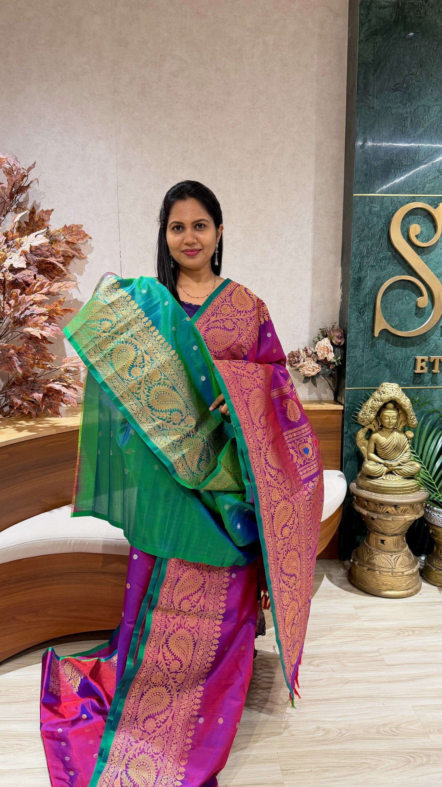 Handloom Gadwal pattu