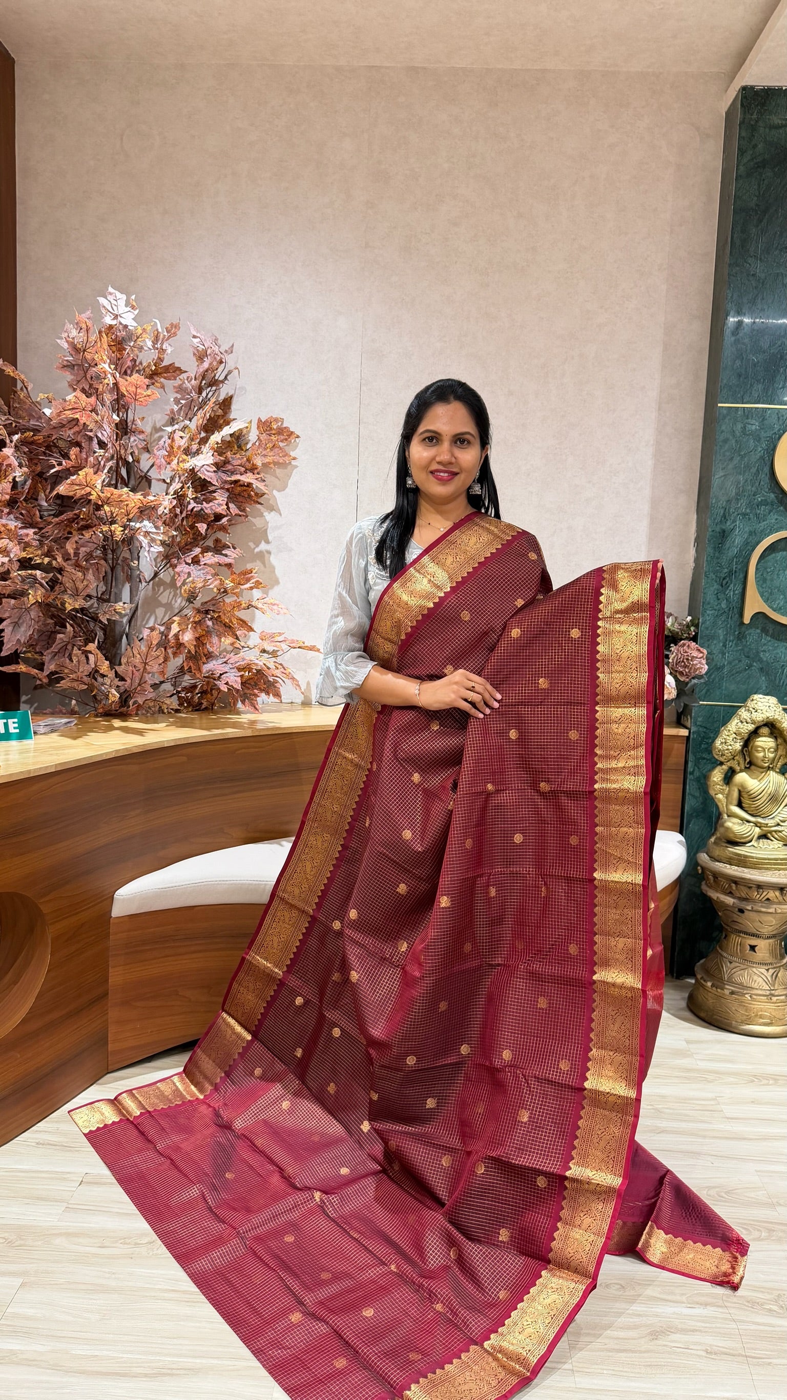 Light weight vintage kanchi