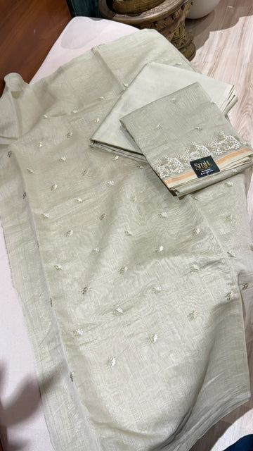 Mul chanderi -Dress
