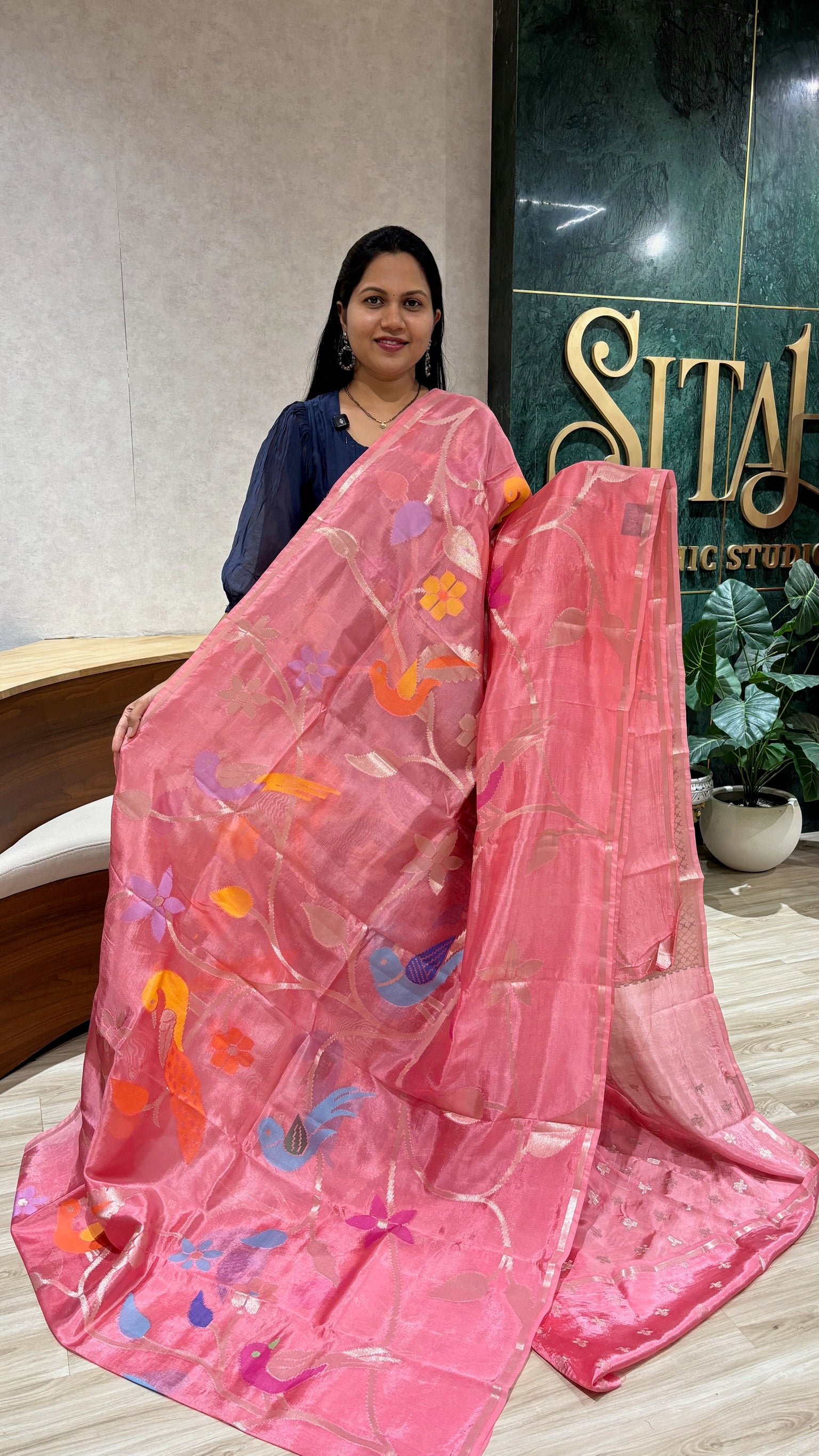 Paper silk all over