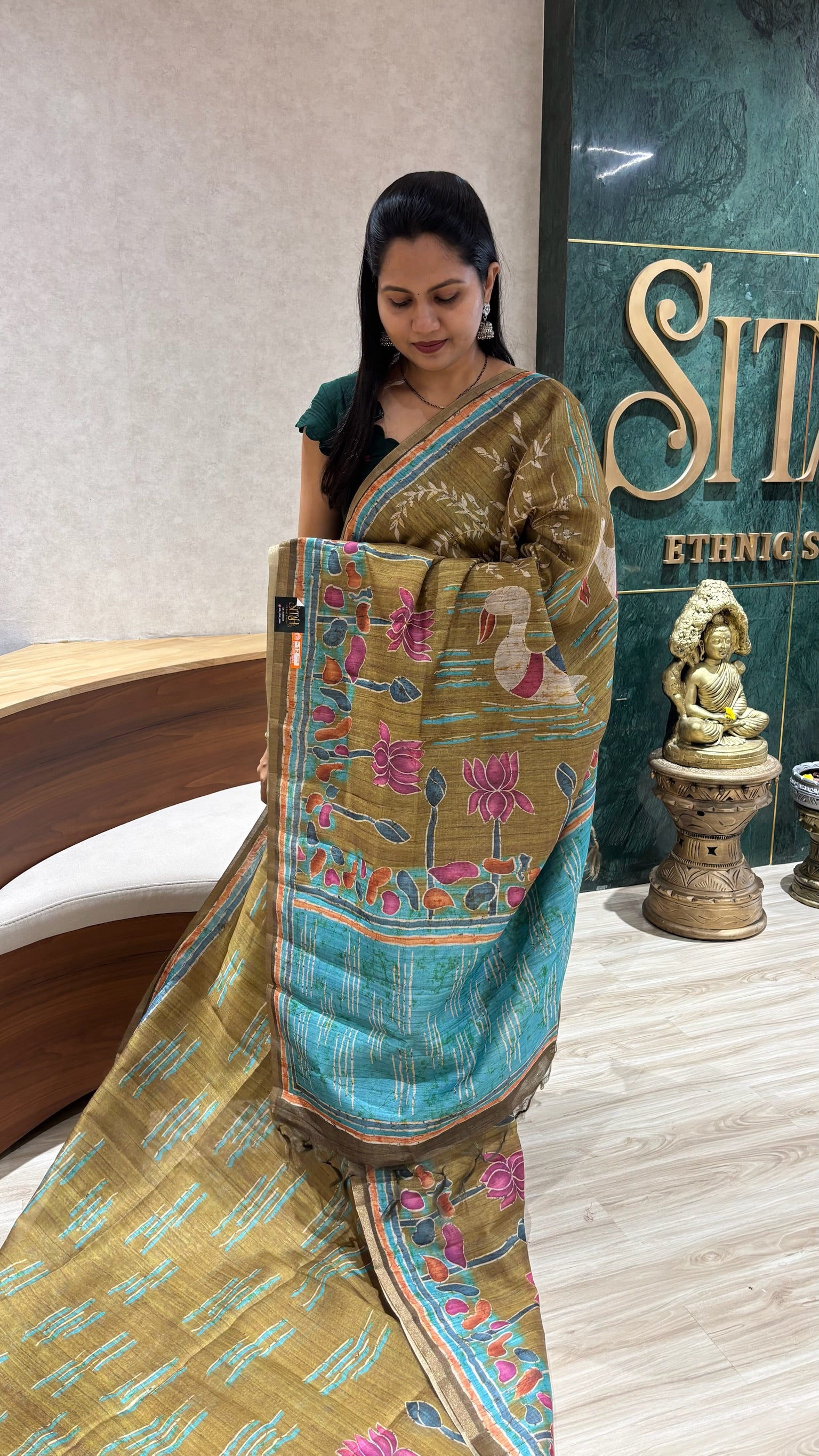 Tussar prints