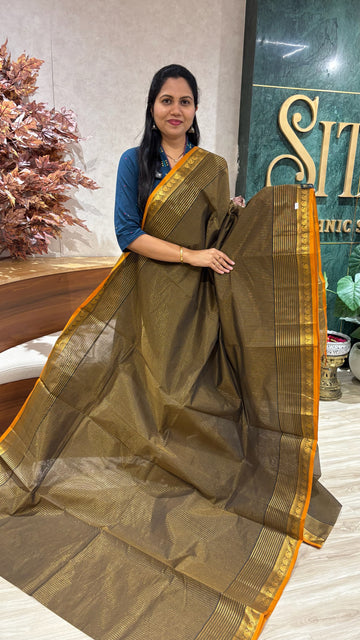 Kanchi cotton with running blouse