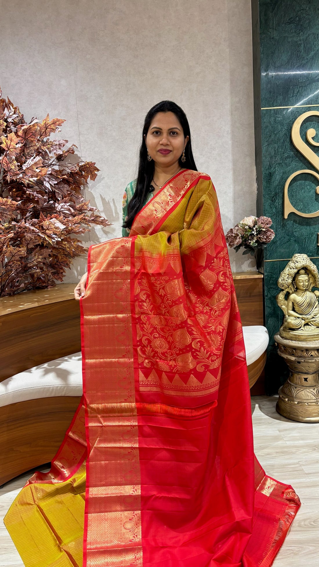 Vintage handloom kanchi pattu