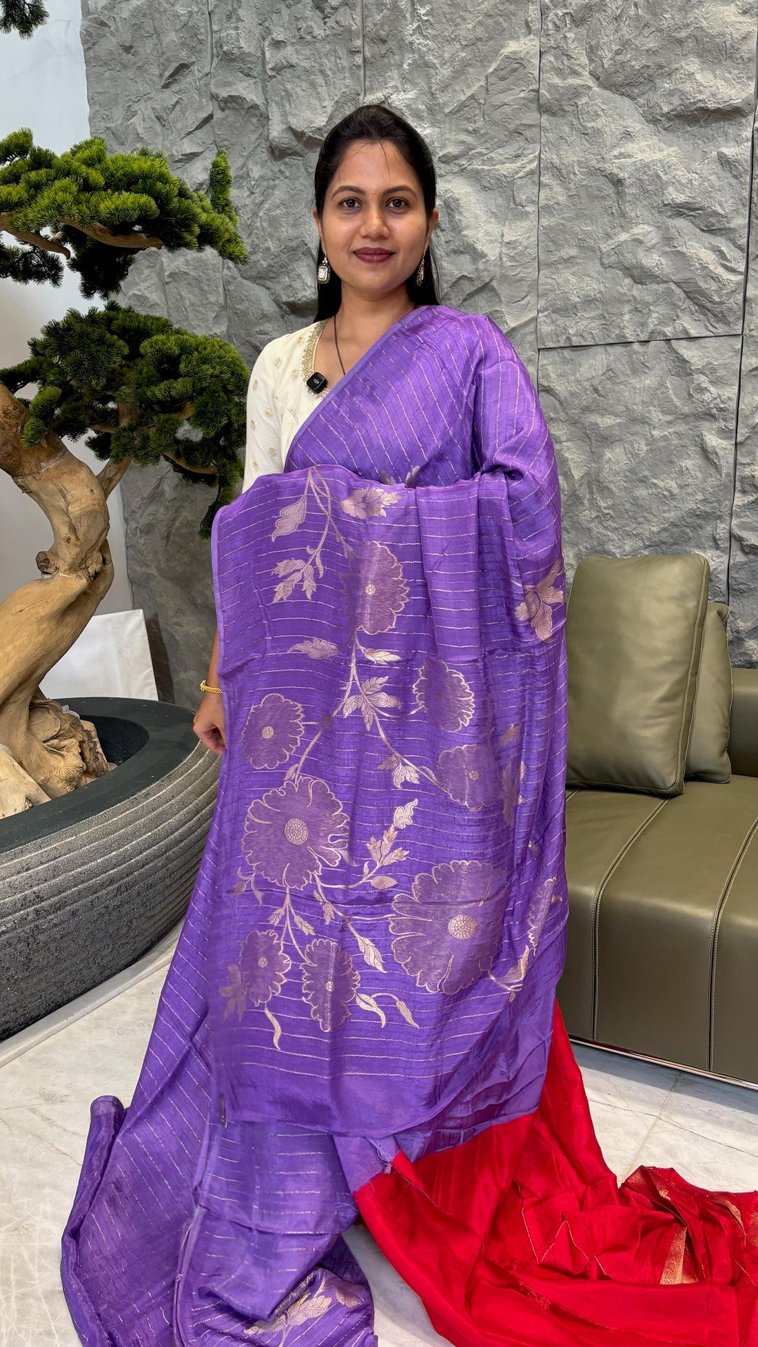 Designer crepe sarees