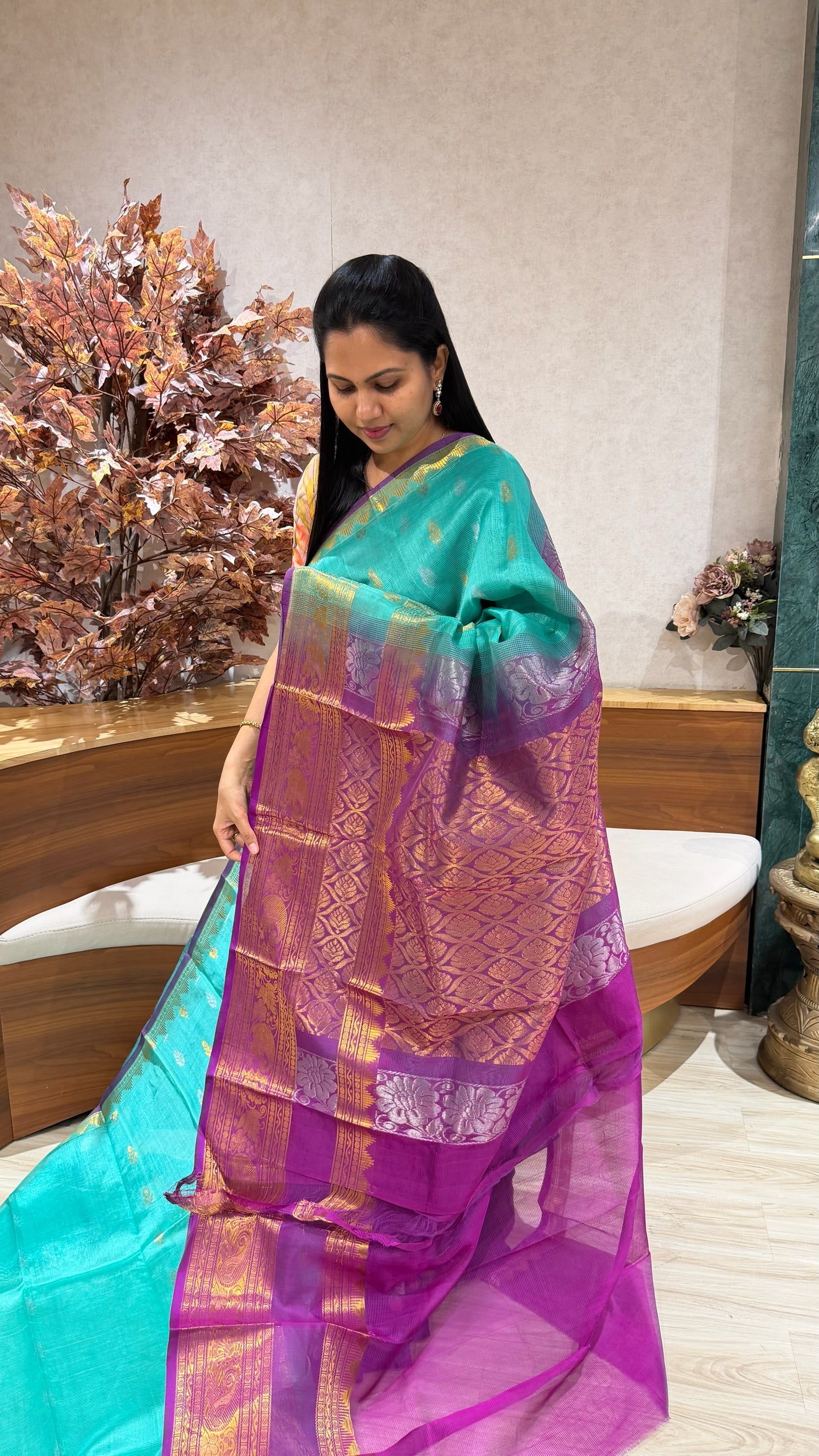 Handloom mangalgiri pattu