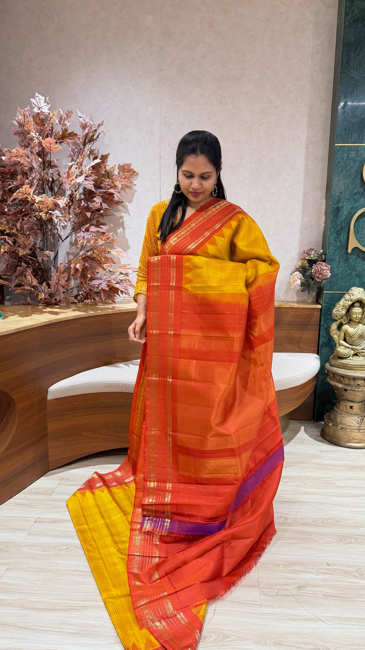 Handloom Gadwal pattu