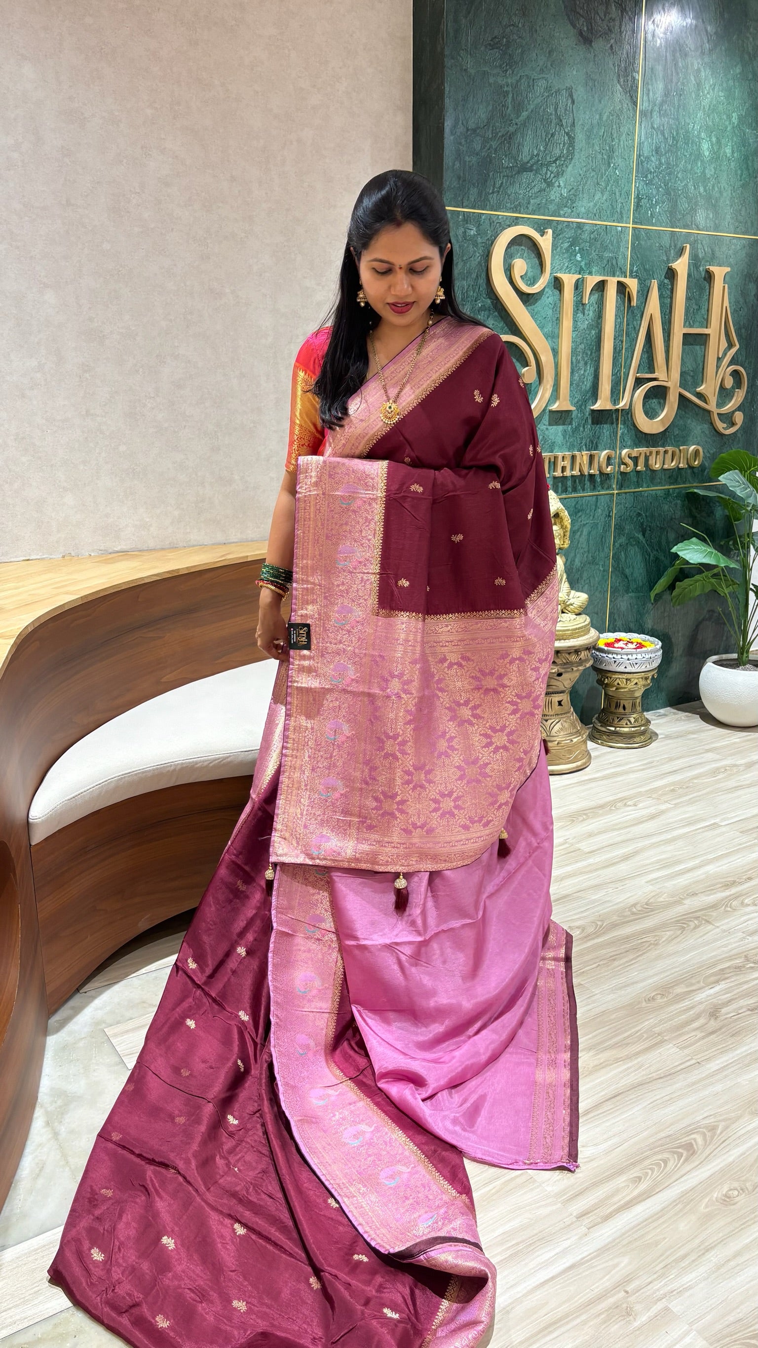 Tussar georgette