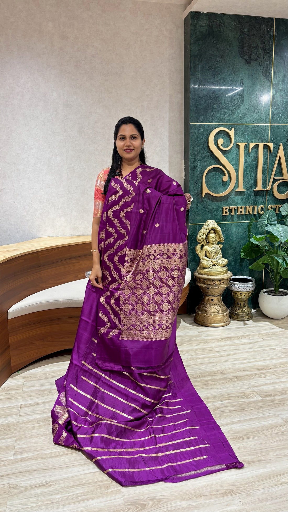 Handloom mango pattu