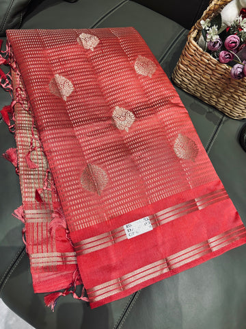 Fancy mango pattu peach