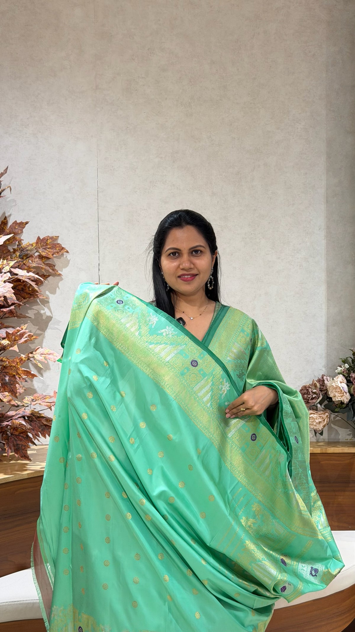 Handloom brocade gadwal